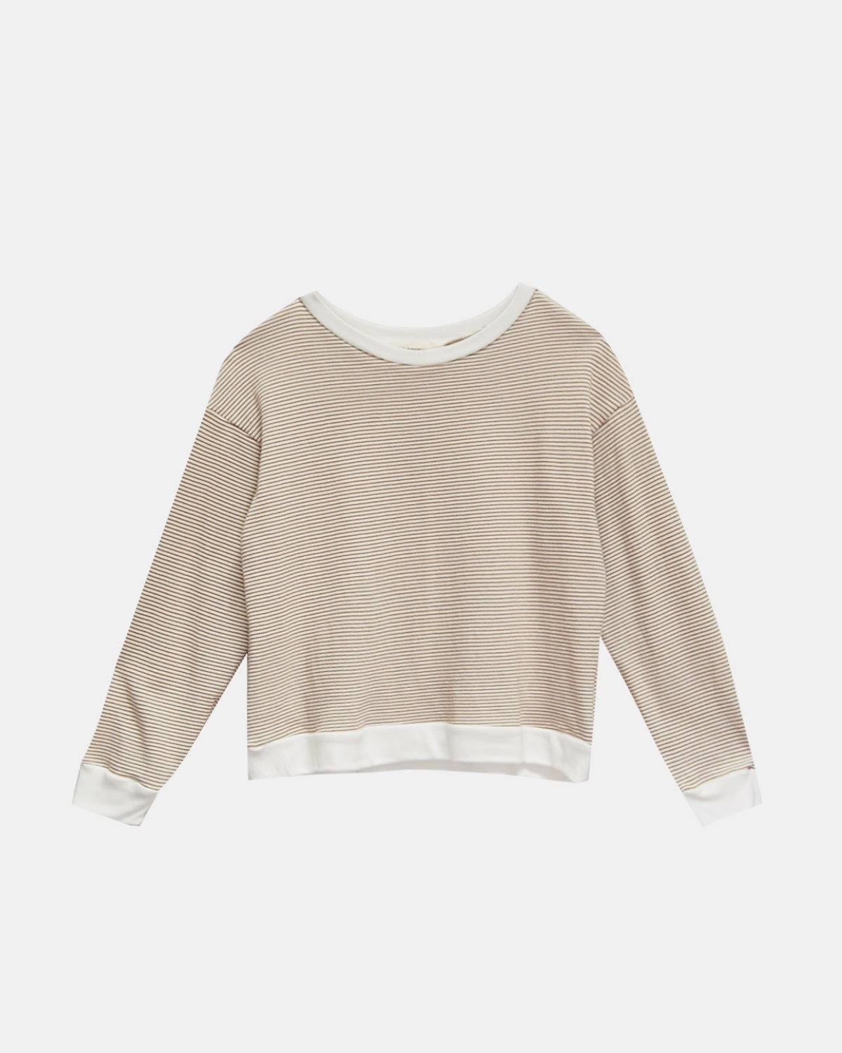 Stripe Crewneck Sweatshirt