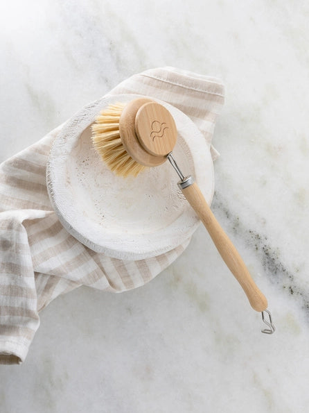 Sisal Bamboo Dishbrush + replacement head