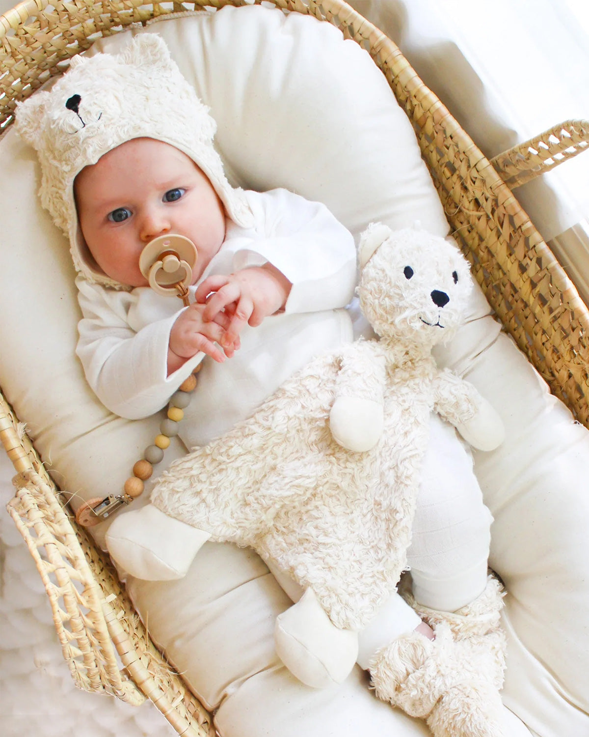 Sherpa Bear Snuggle Lovey