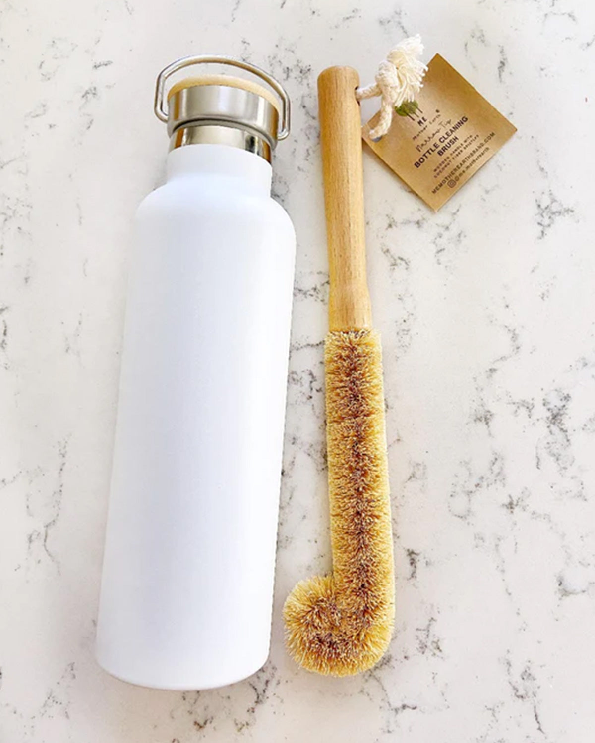 Coconut Bottle Scrub Brush