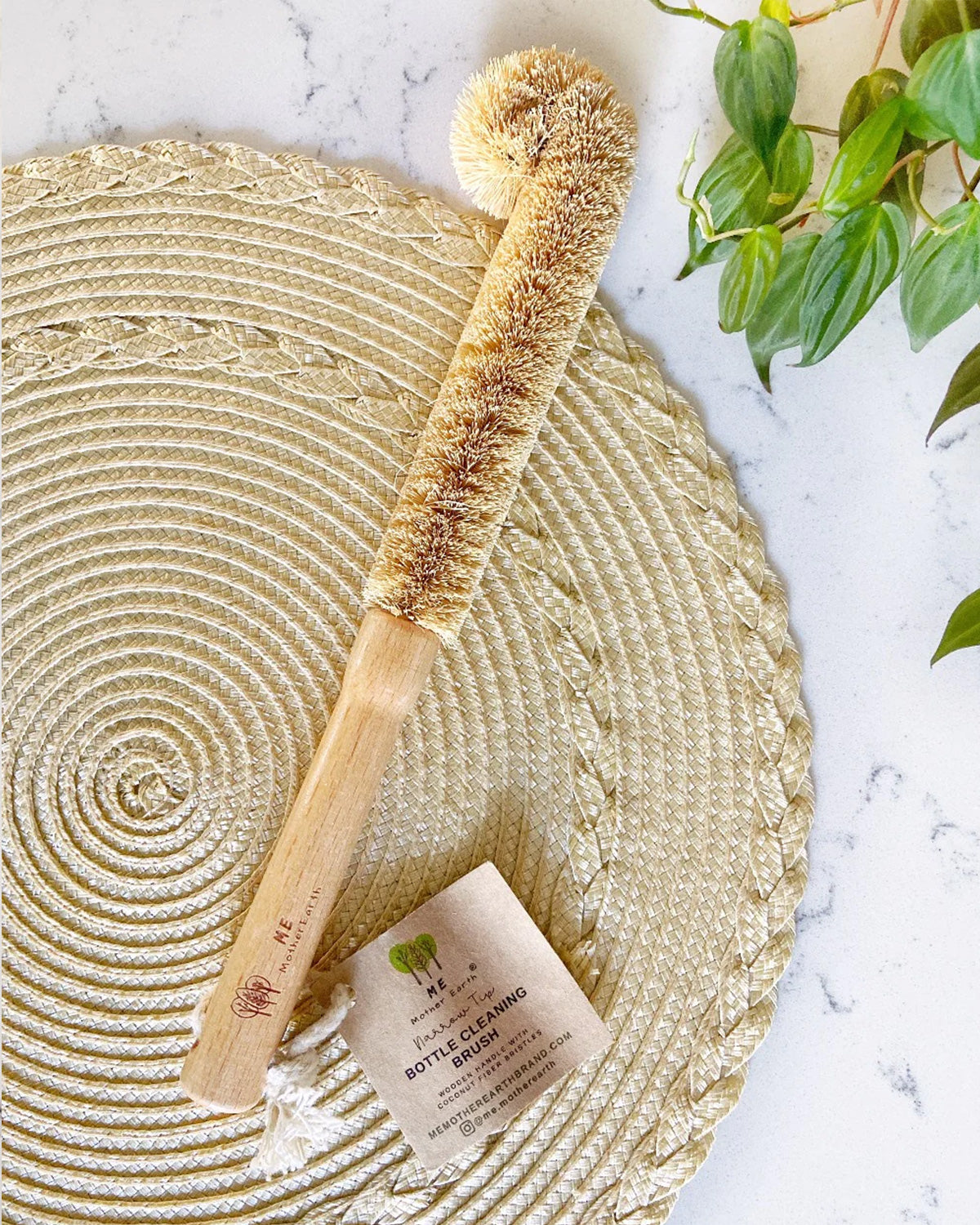 Coconut Bottle Scrub Brush