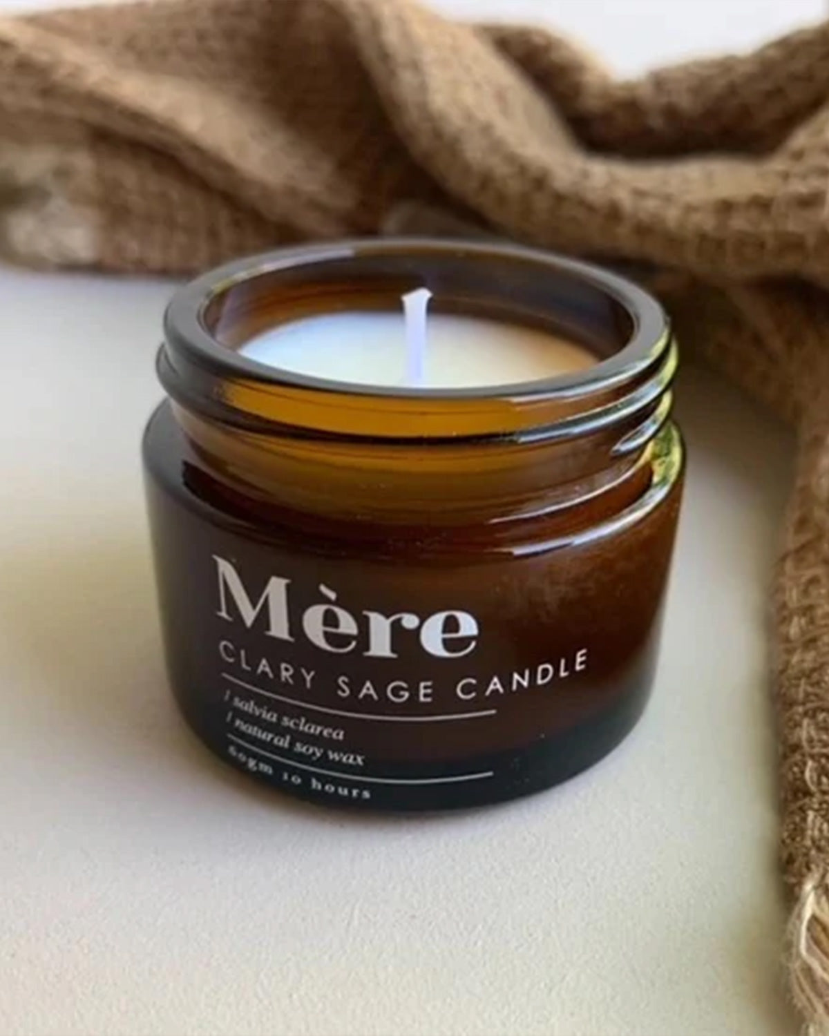 Clary Sage Candle <br>Mere Botanicals