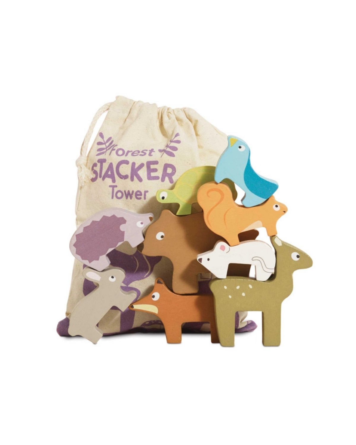 Woodland Stacking Forest Animals & Bag