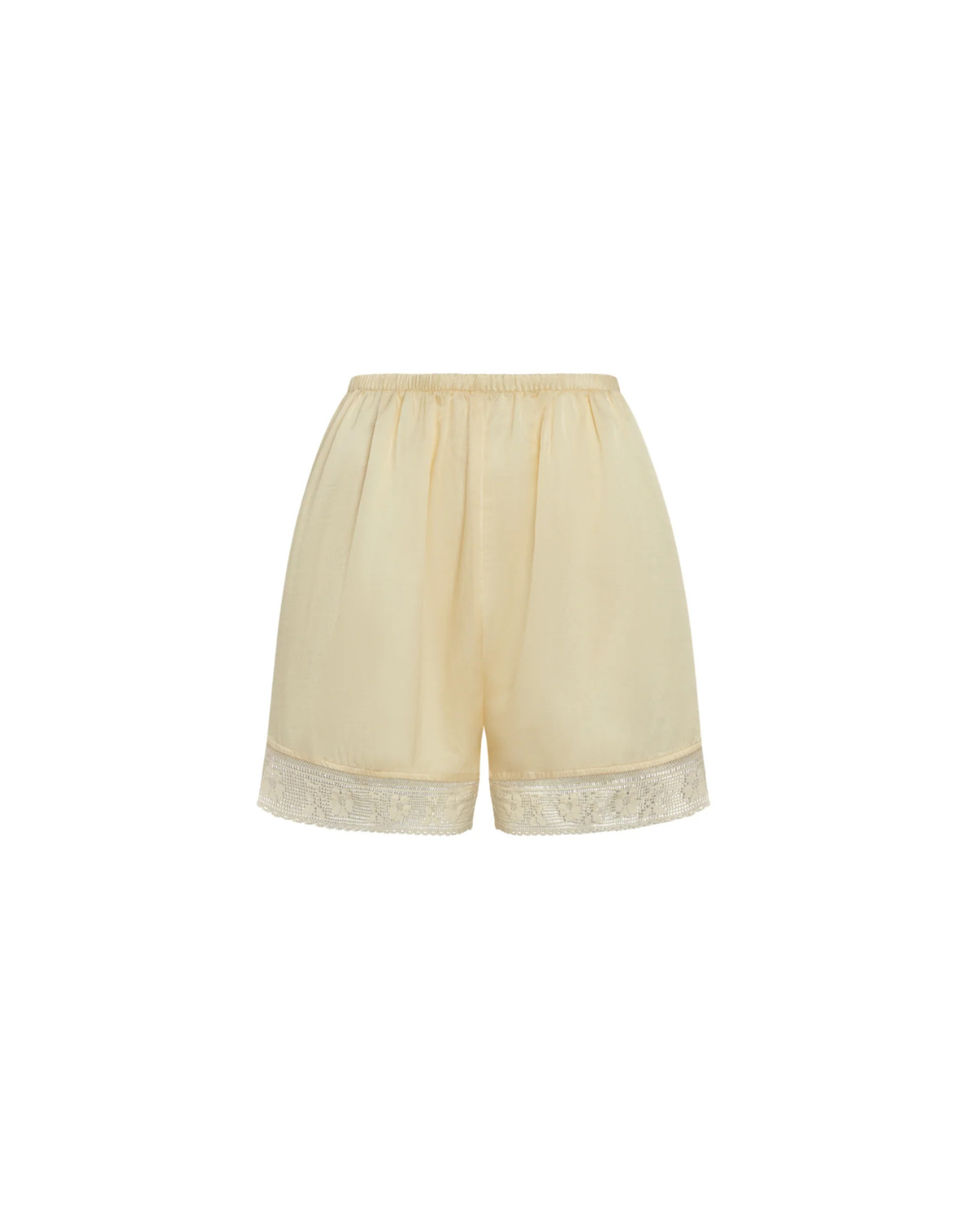 Silk Boxer Short - sweet cream
