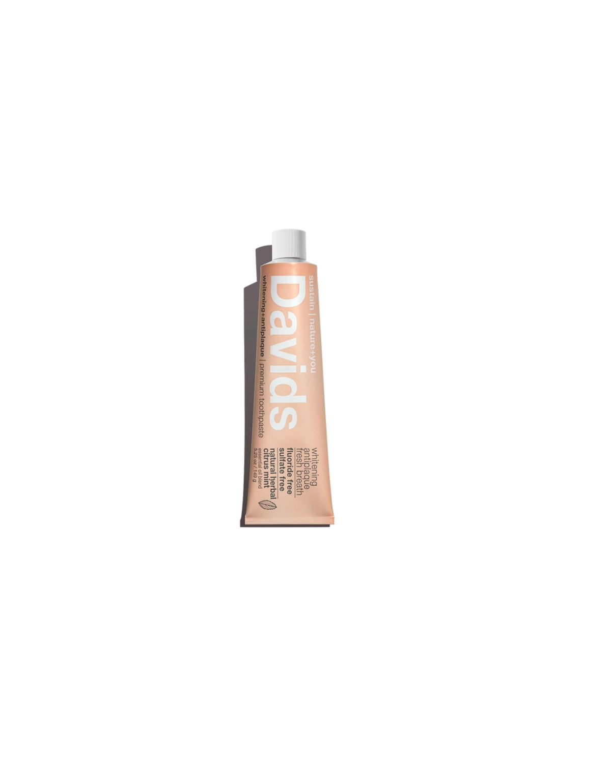 Tube of David's hair color on a white background