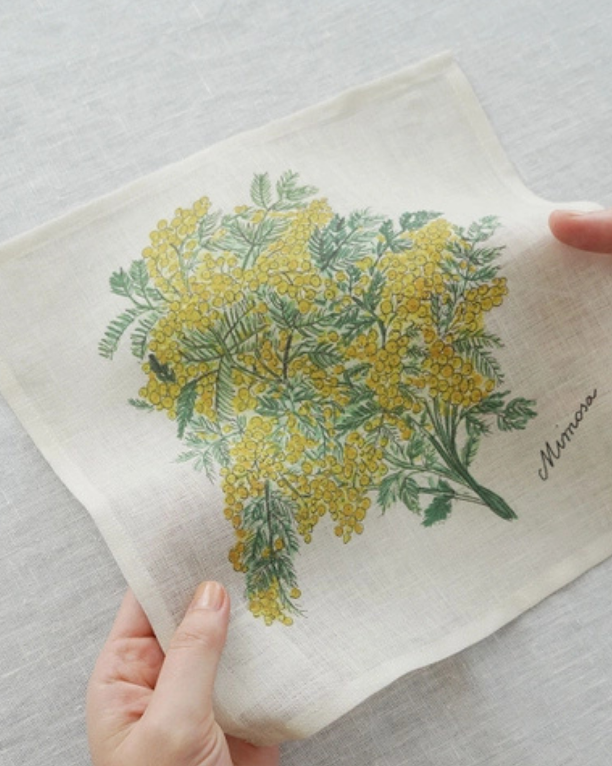 Hanky Isabelle - Mimosa <br>Fog Linen