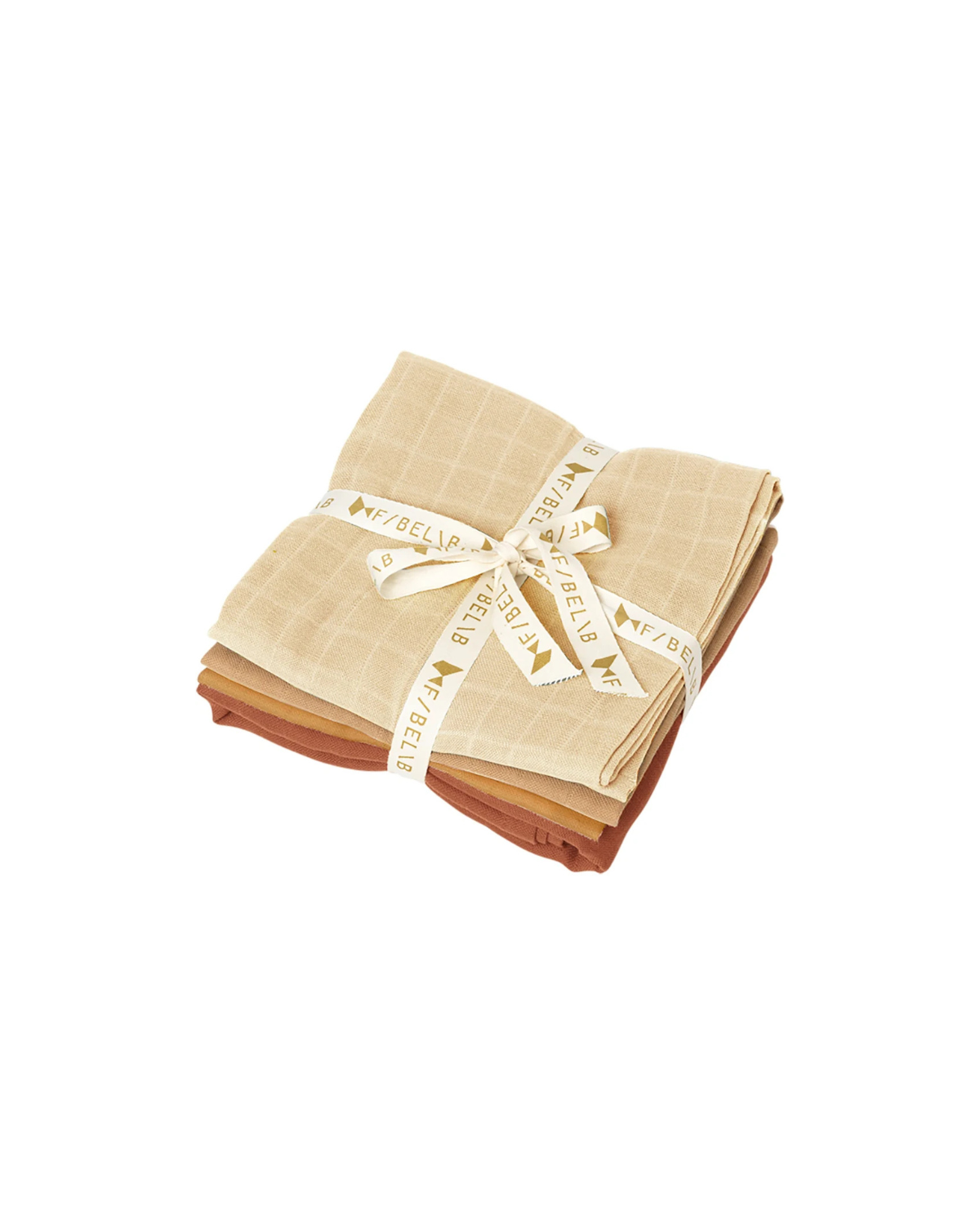 Muslin Cloth Set - Ochre Mix <br> Fabelab