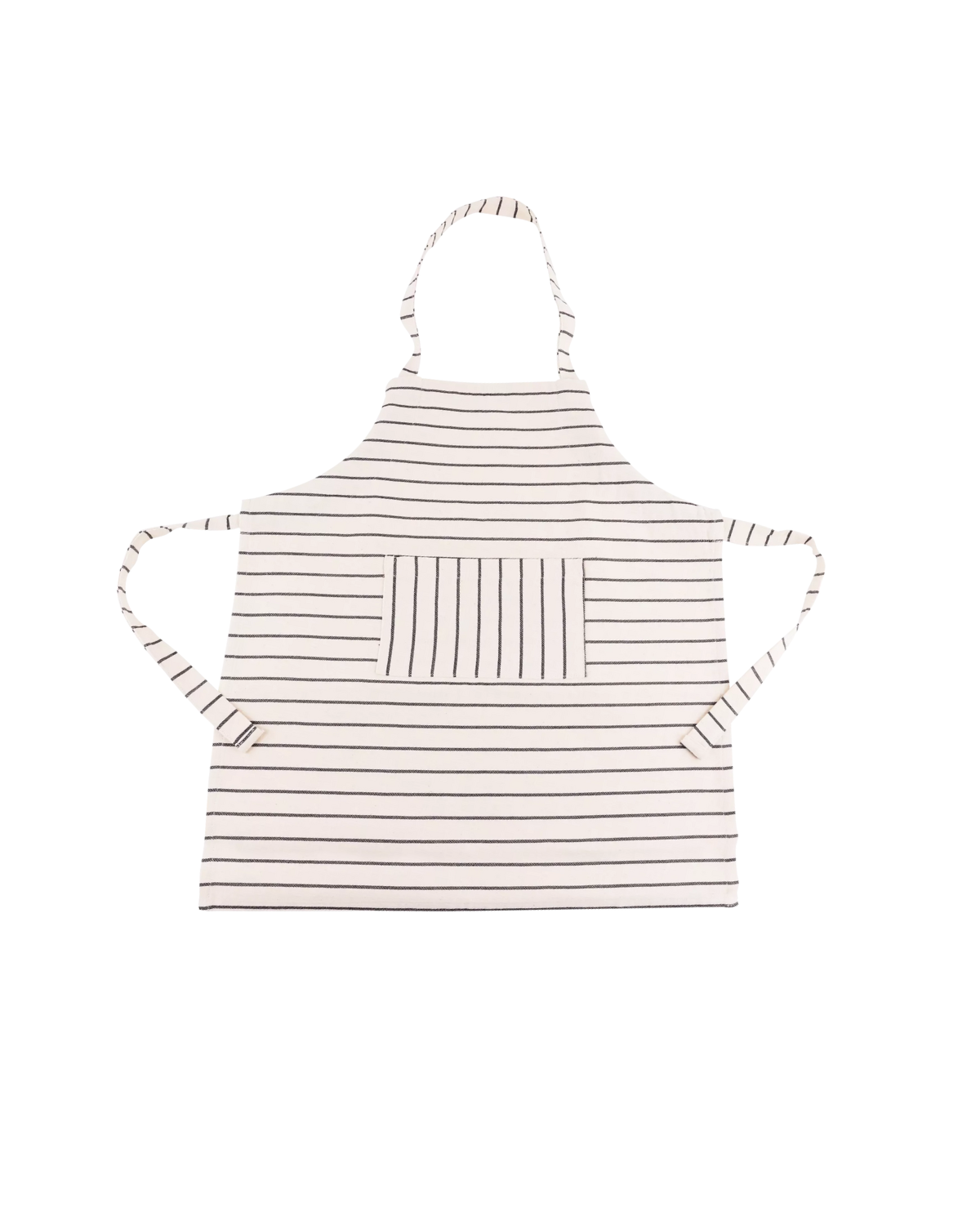 Kids Navy Stripe Kitchen Apron