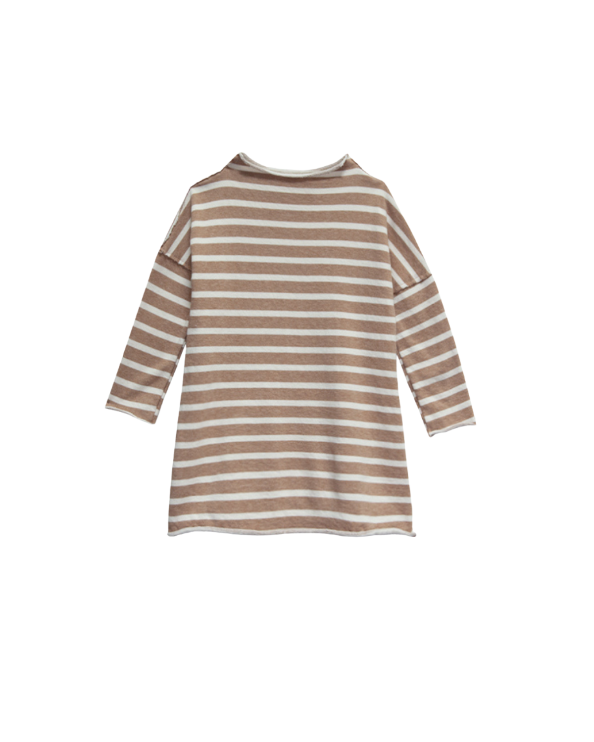 French Terry Pullover Dress
