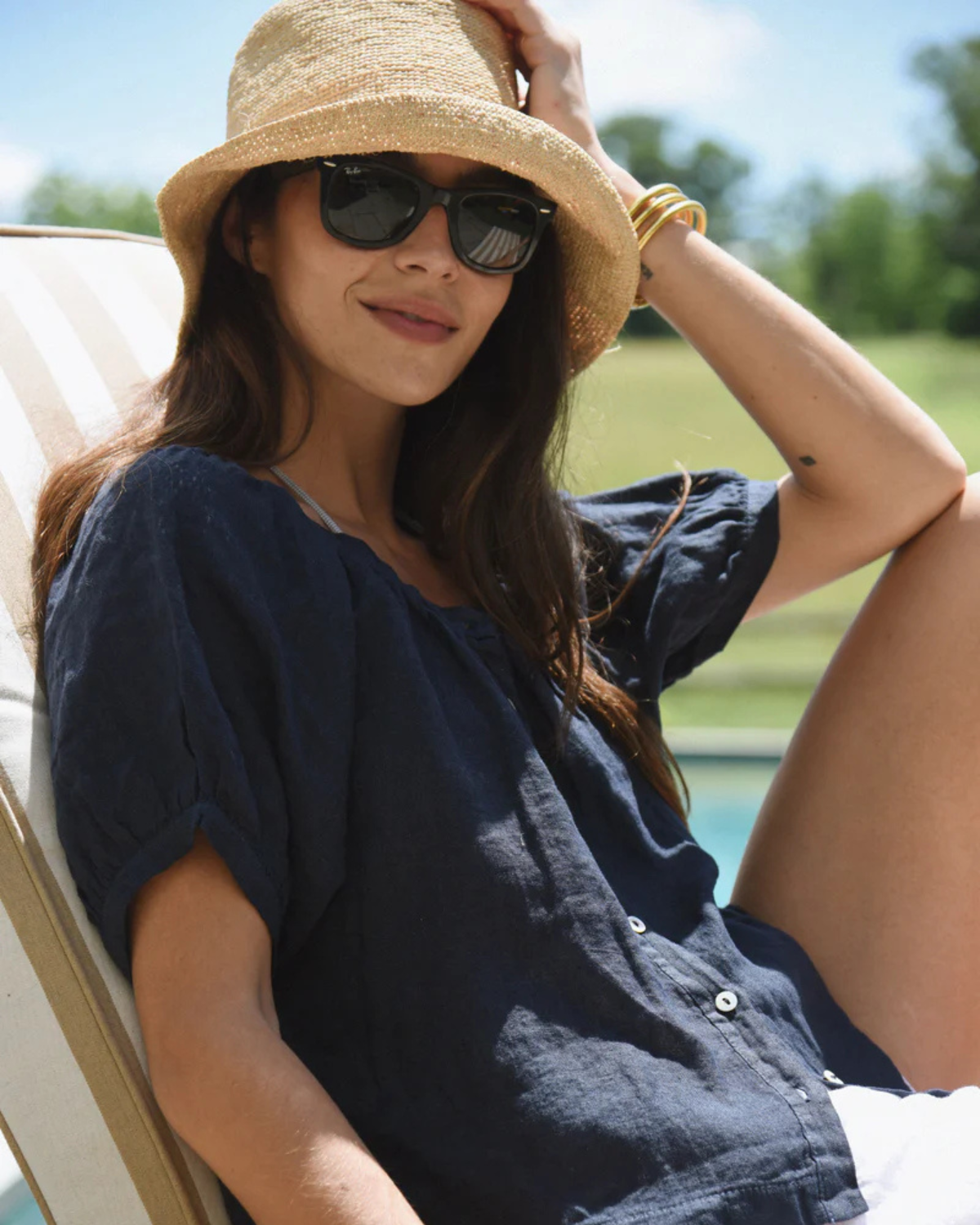 Jade Blouse - midnight