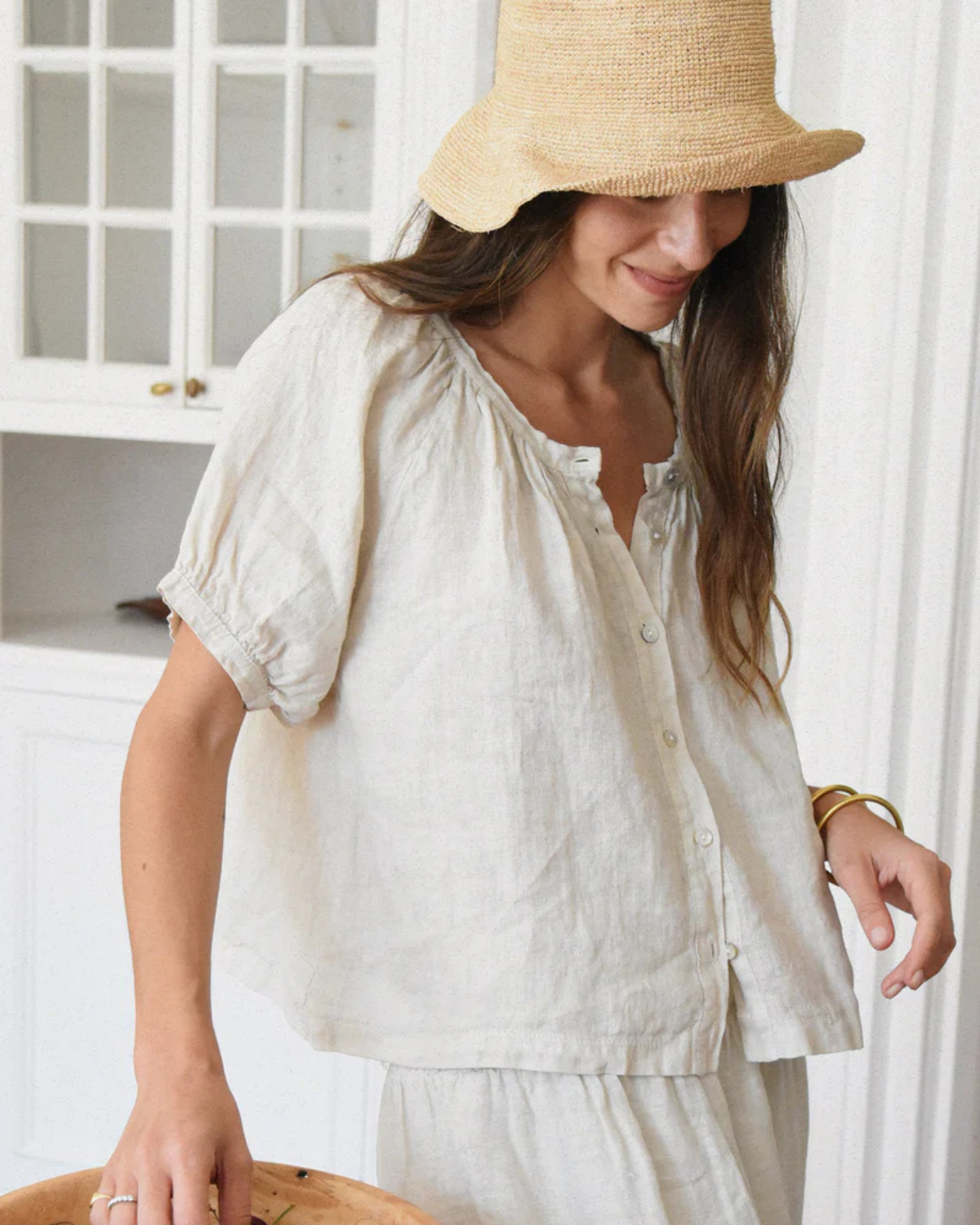 Jade Blouse - moon
