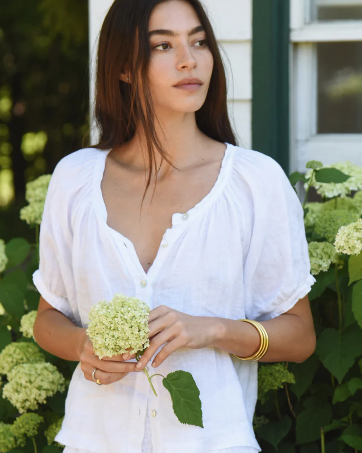 Jade Blouse - blanco