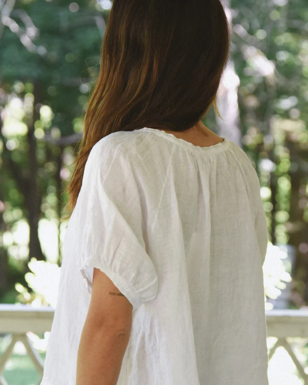 Jade Blouse - blanco