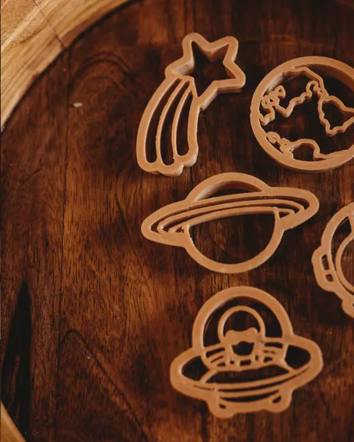 Outer Space Cutter Set - Eco Playdough