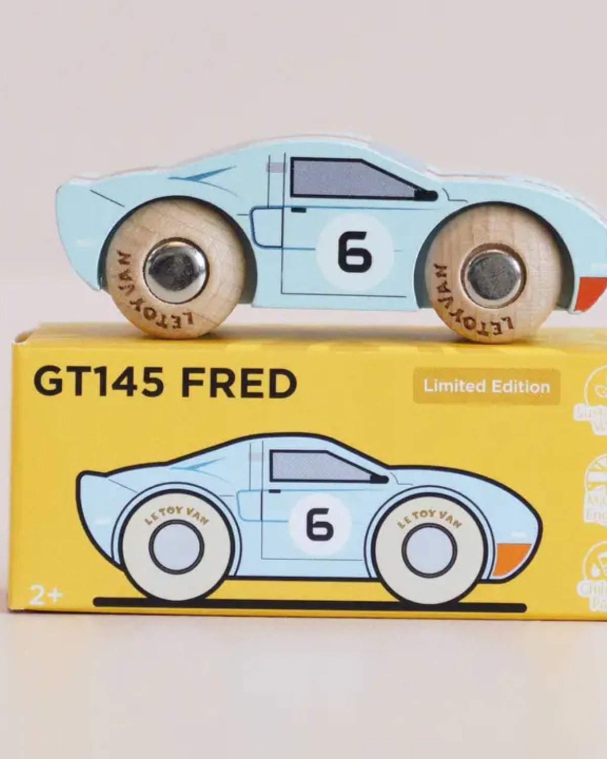 Wooden Sports Car - Fred