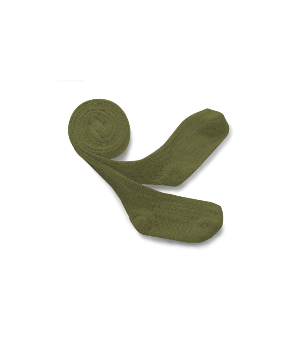 Collegien Ribbed Tight - olive