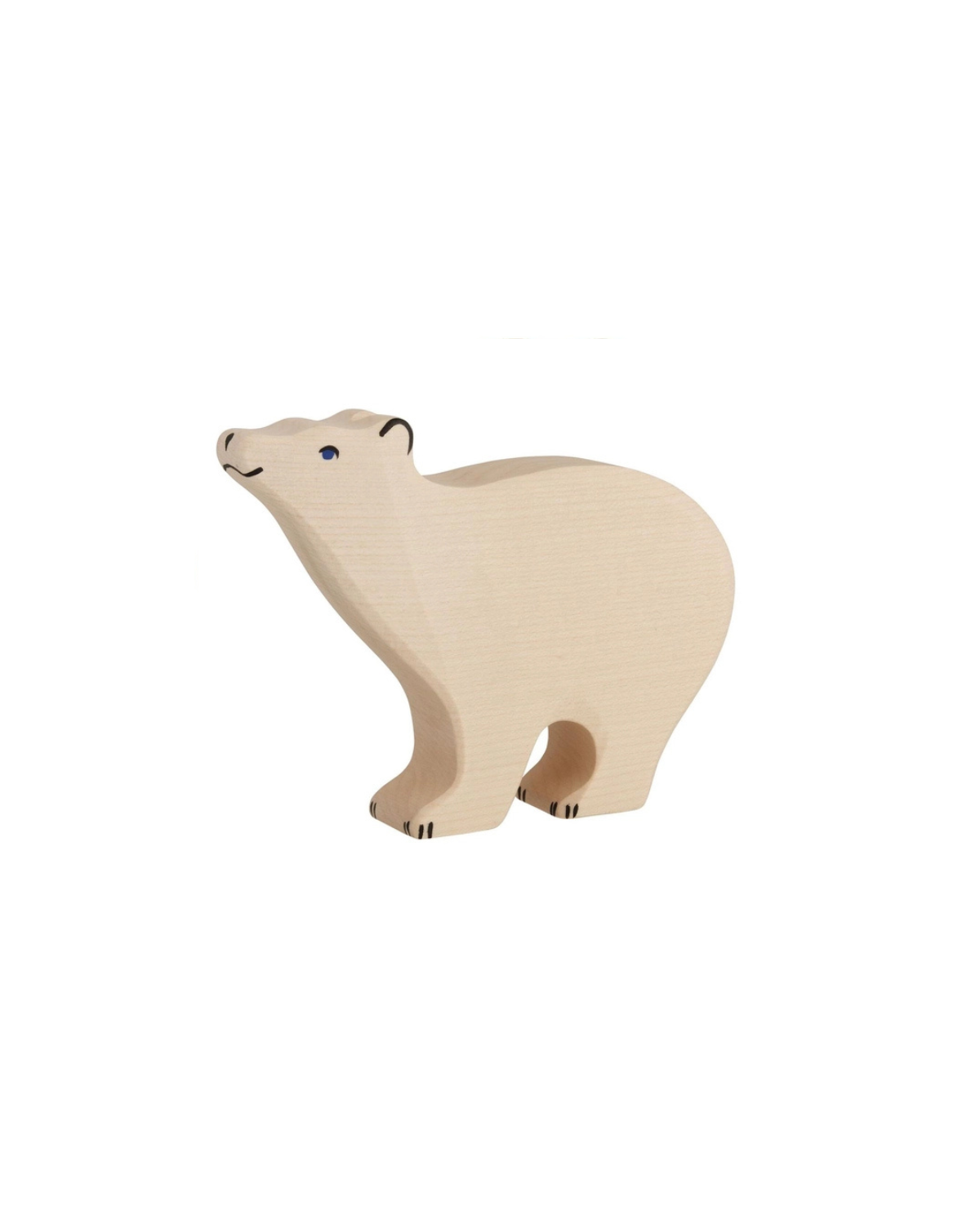 Wooden Polar Bear