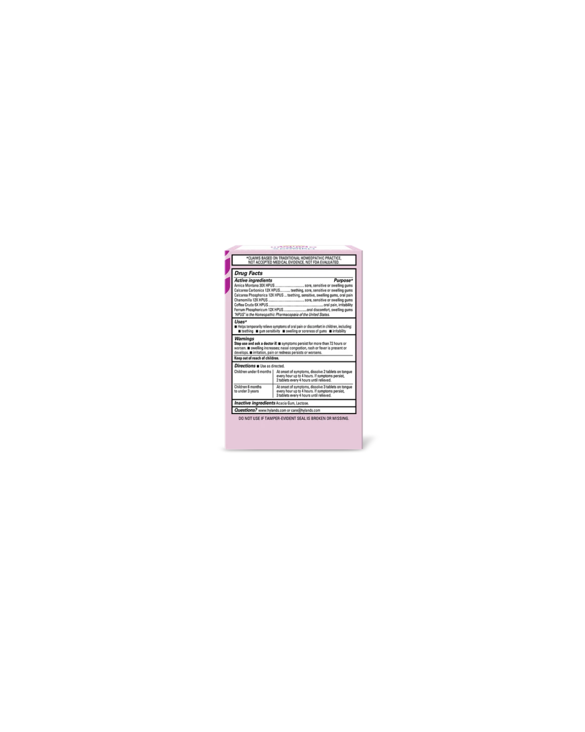 Baby Oral Pain Relief Daytime