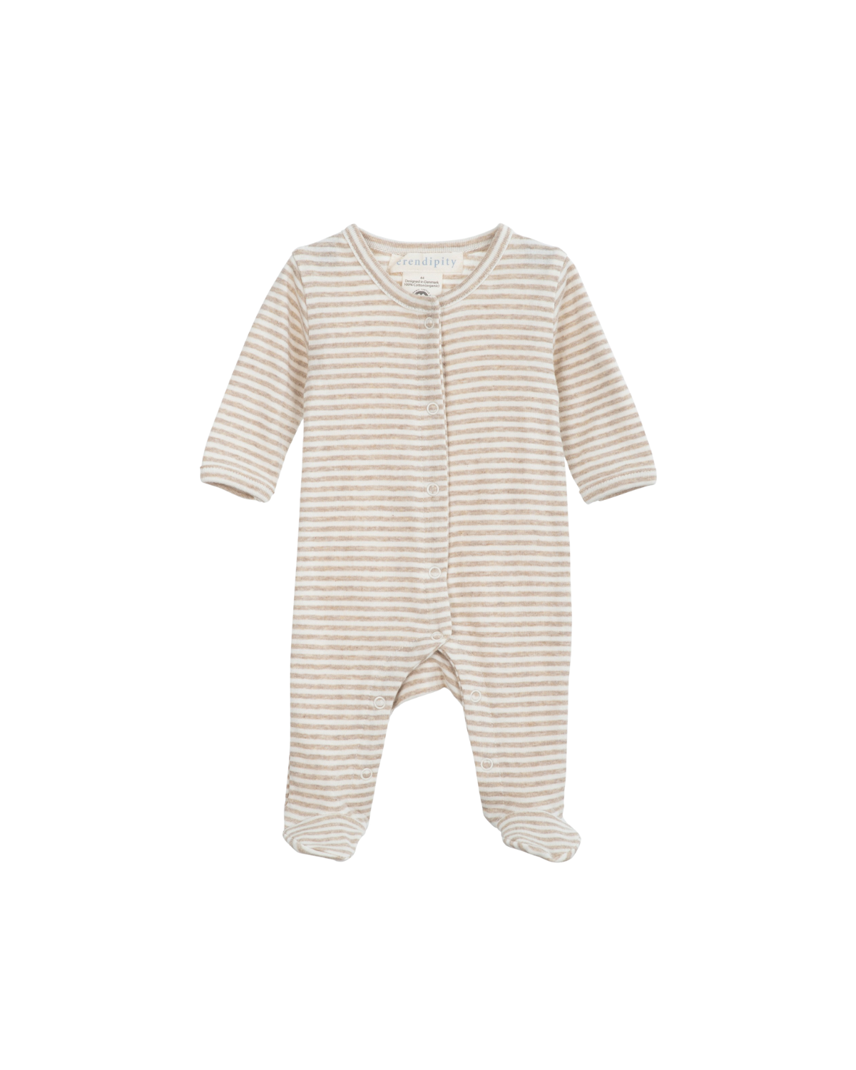 Organic Stripe Footies <br> Serendipity