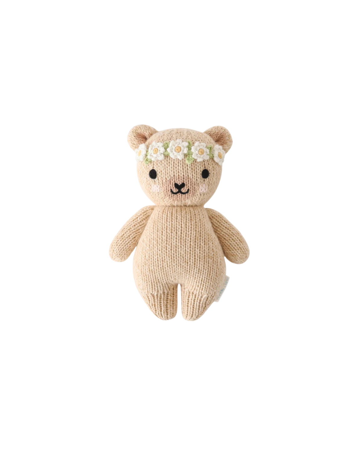 Baby Honey Bear - with flower crown