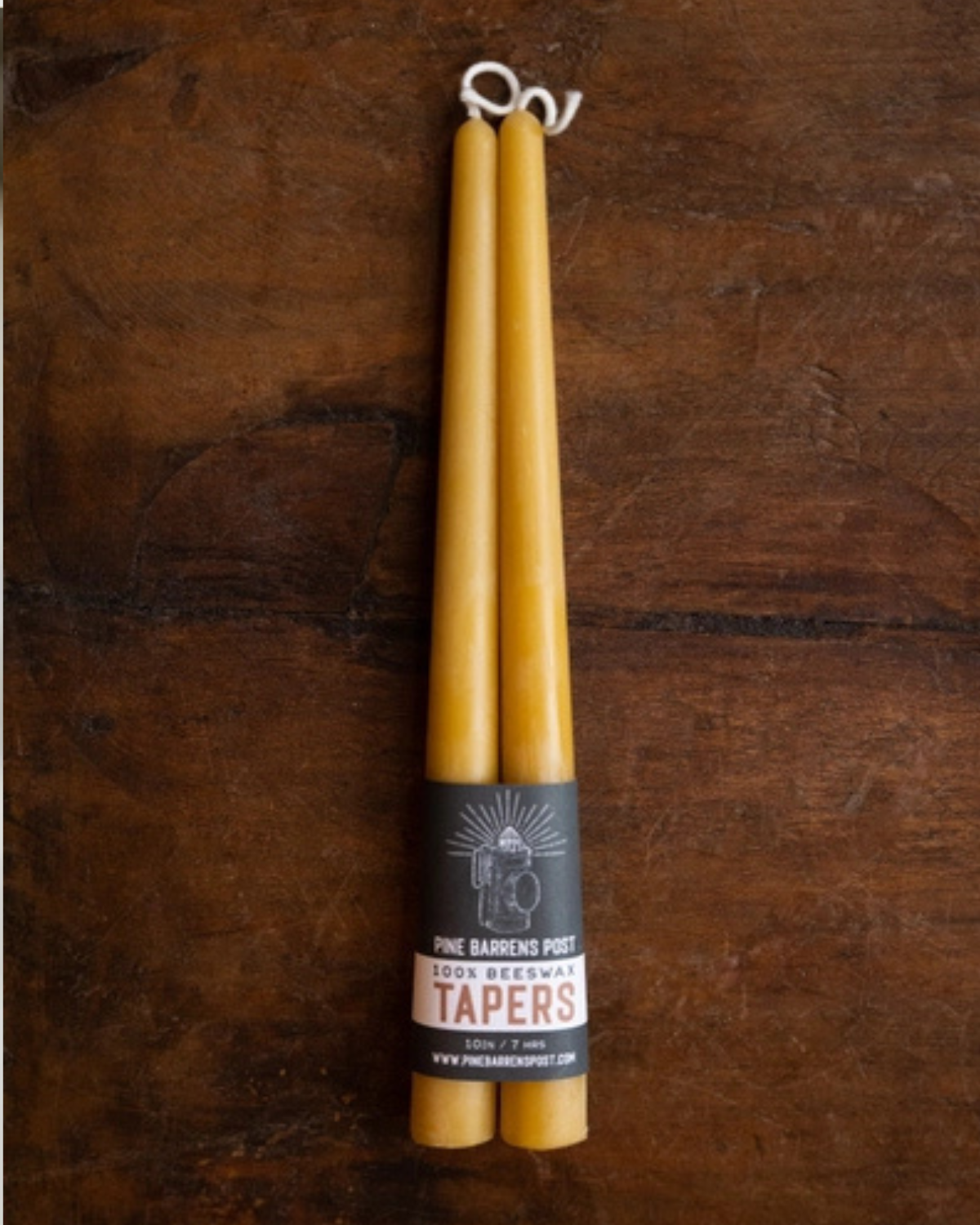 Pure Beeswax 10" Classic Tapers