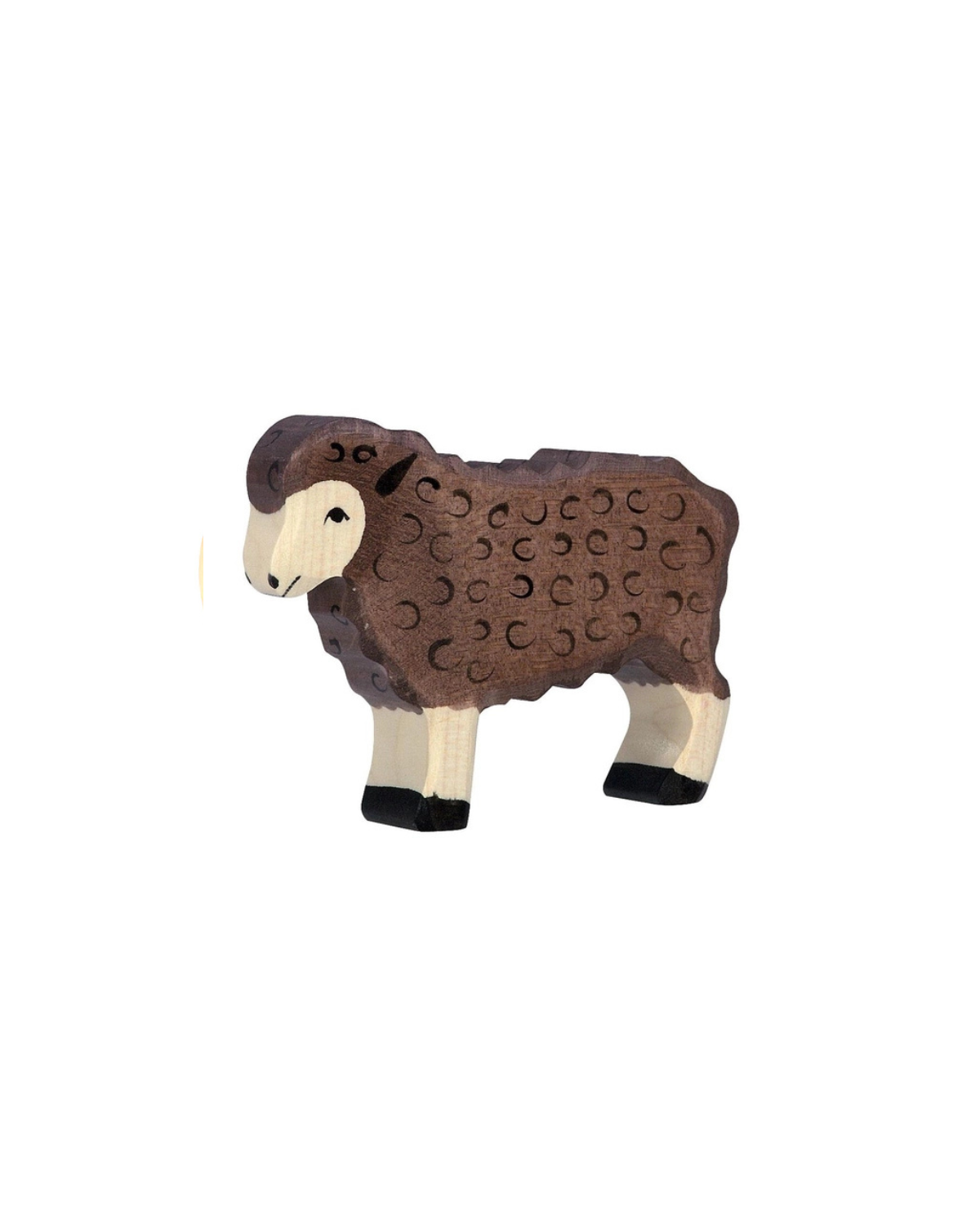 Wooden Sheep - brown