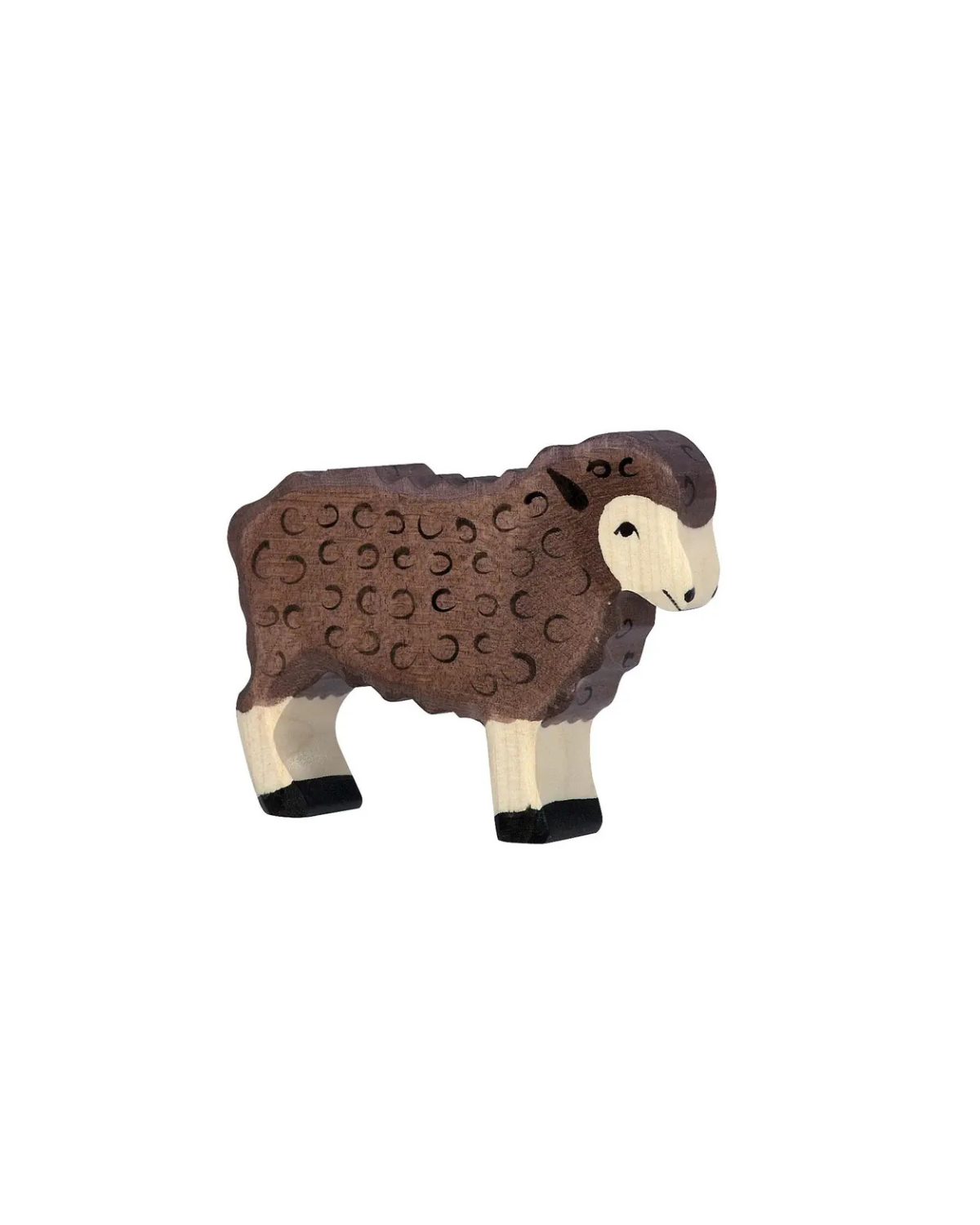 Wooden Sheep - brown