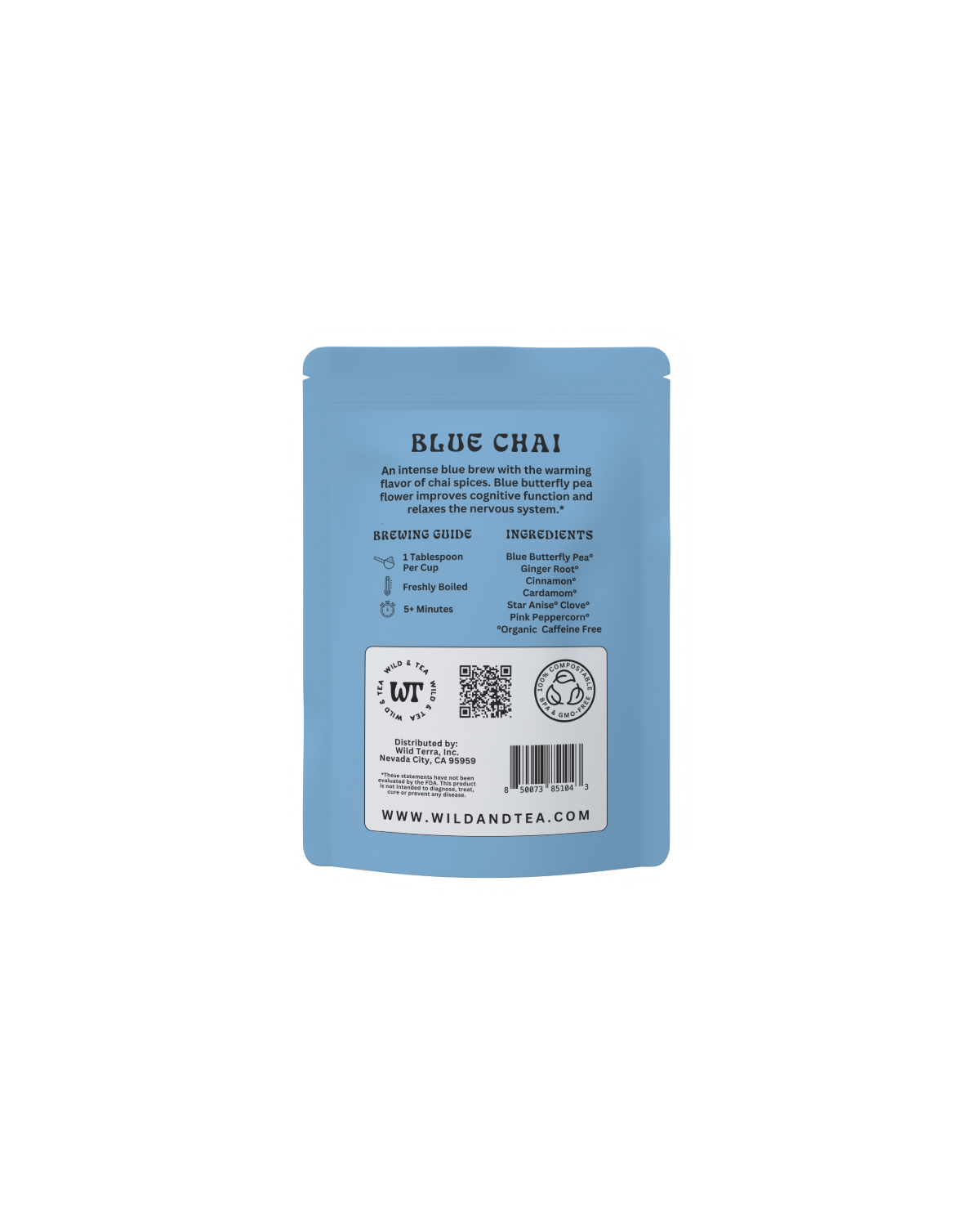 Blue Chai Herbal Tea