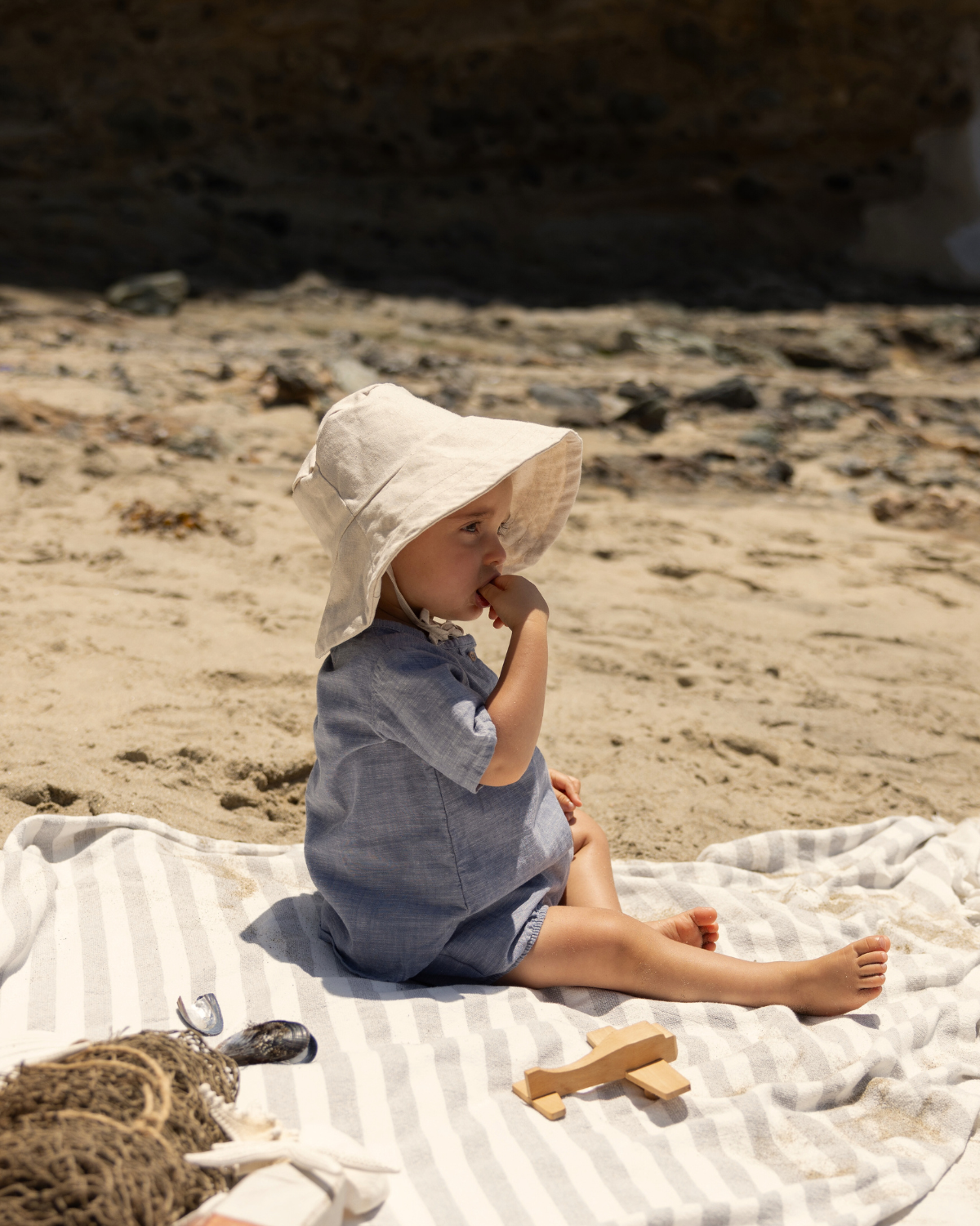 Baby Woven Placket Tee