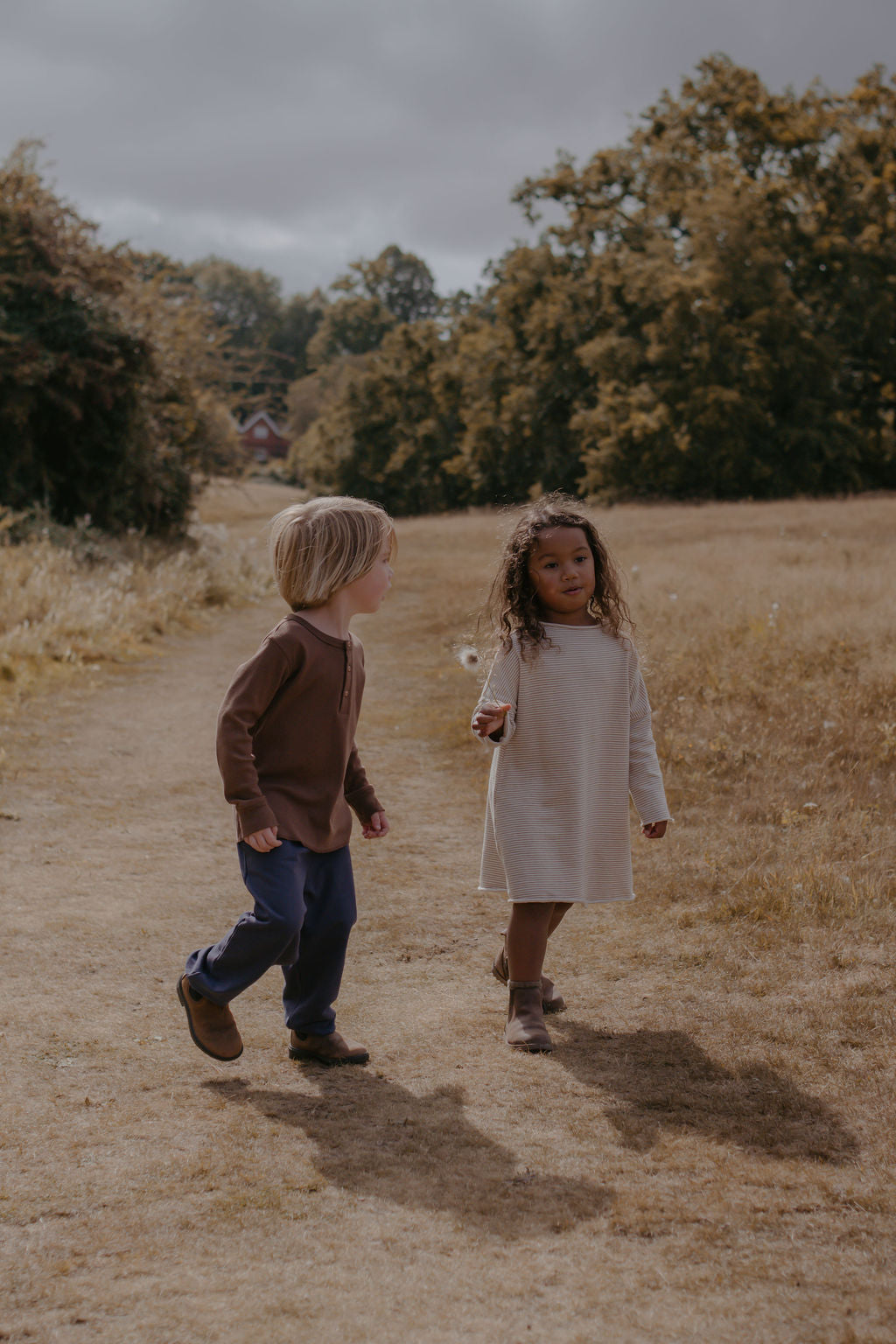 Baby French Terry Pullover Dress