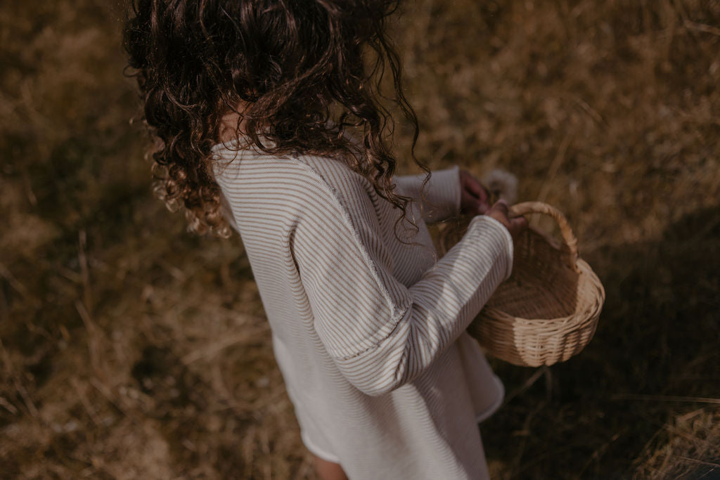 French Terry Pullover Dress