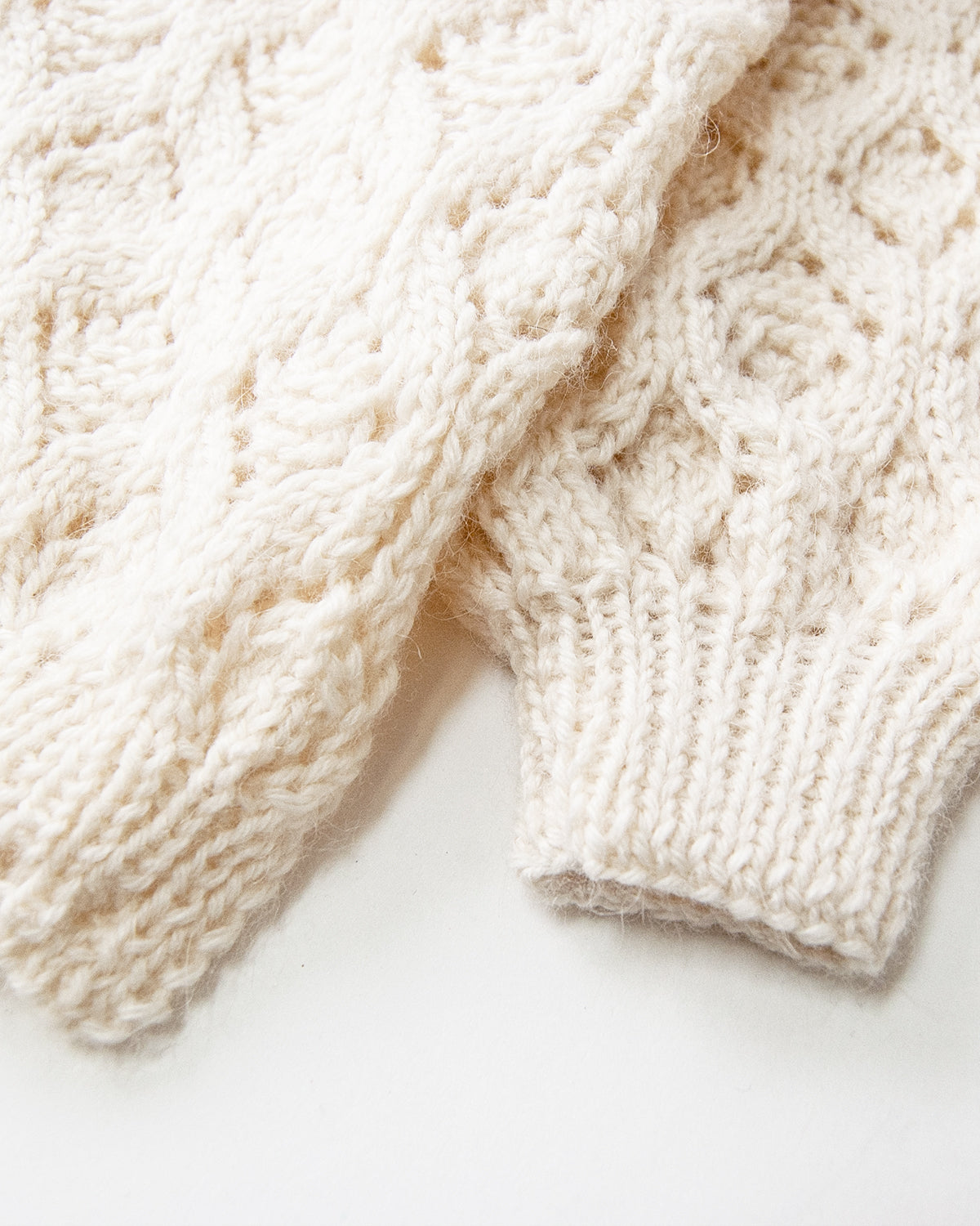 Handmade Diamond Pullover Sweater