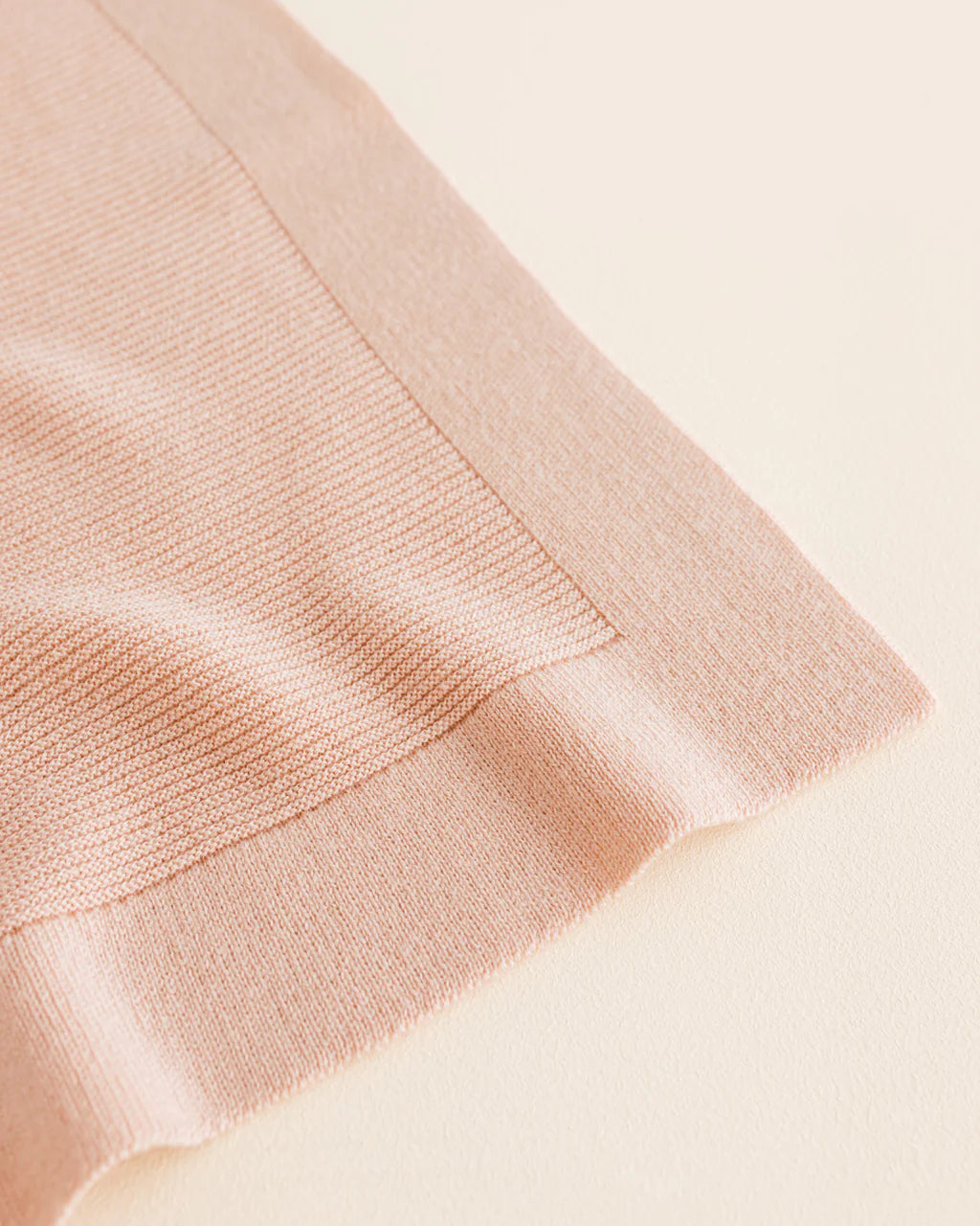 Blanket Gust - apricot <br>hvid