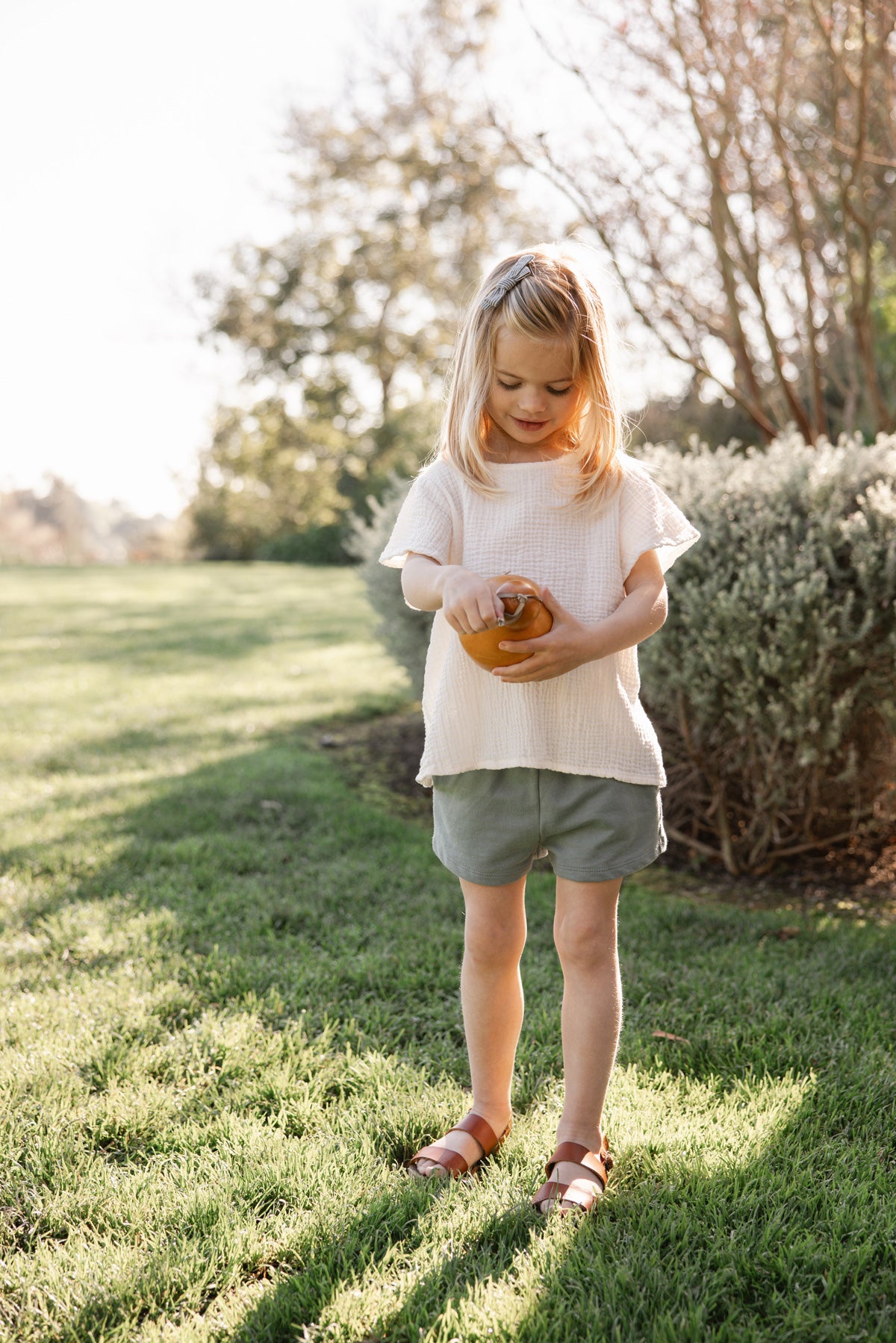 Baby Gauze Flutter Blouse