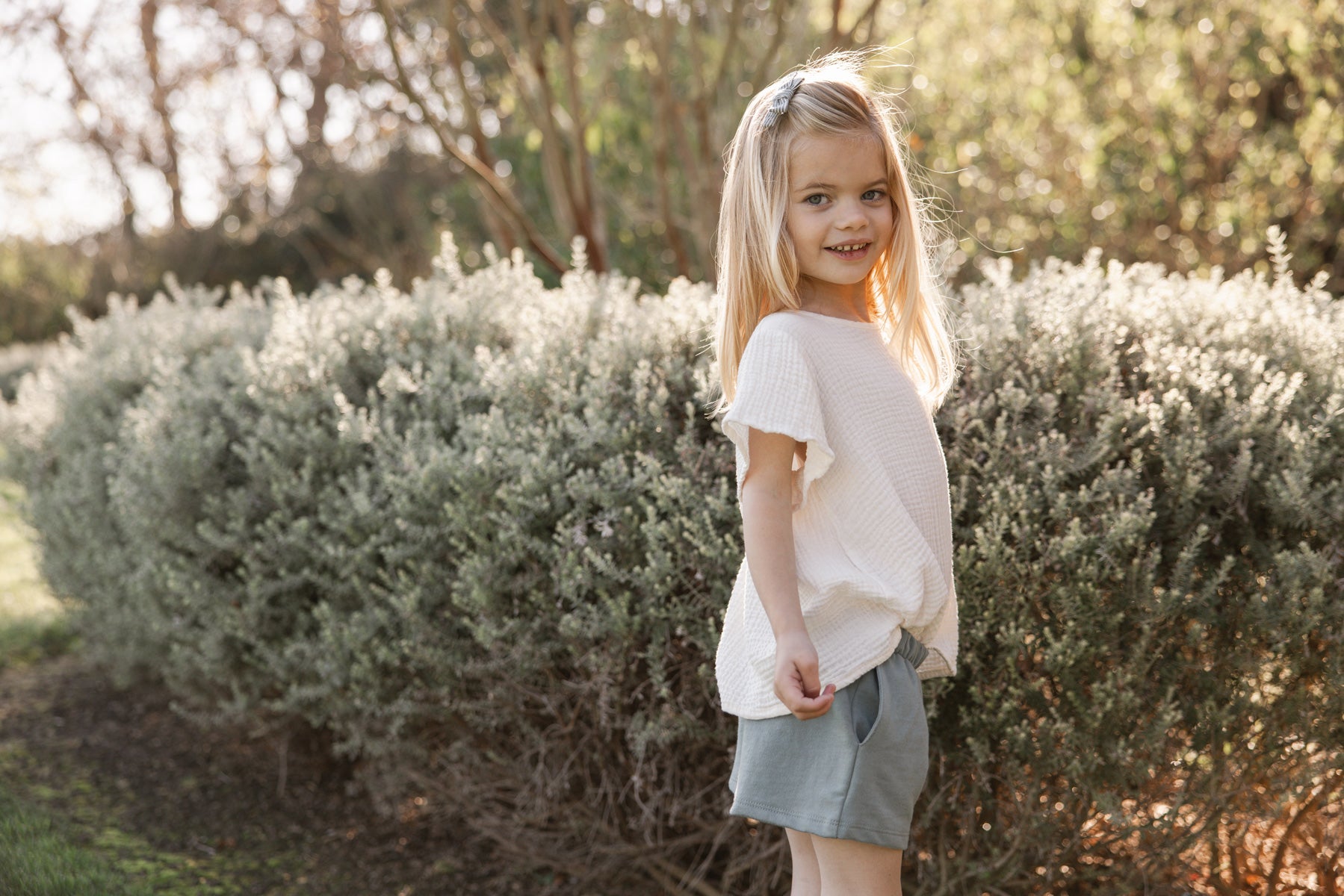 Gauze Flutter Blouse