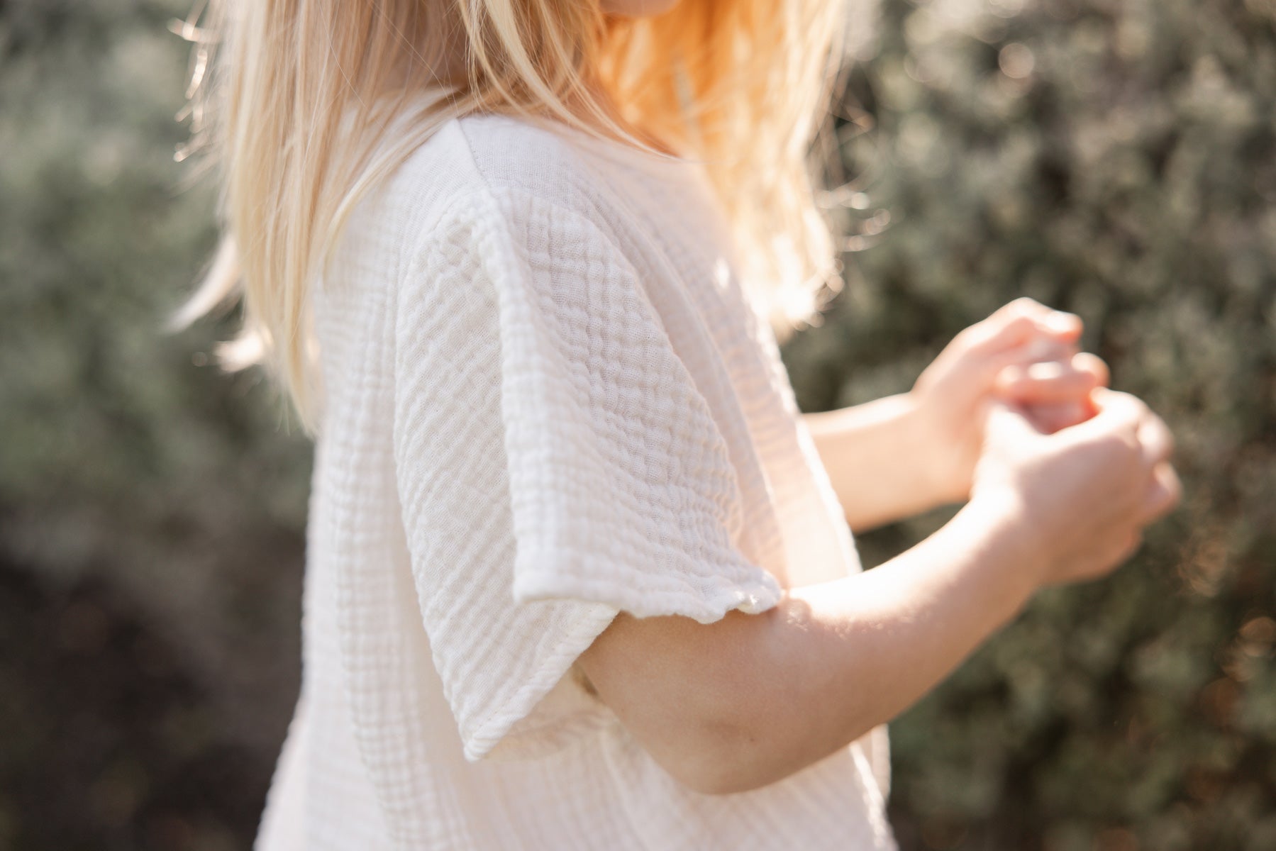 Baby Gauze Flutter Blouse