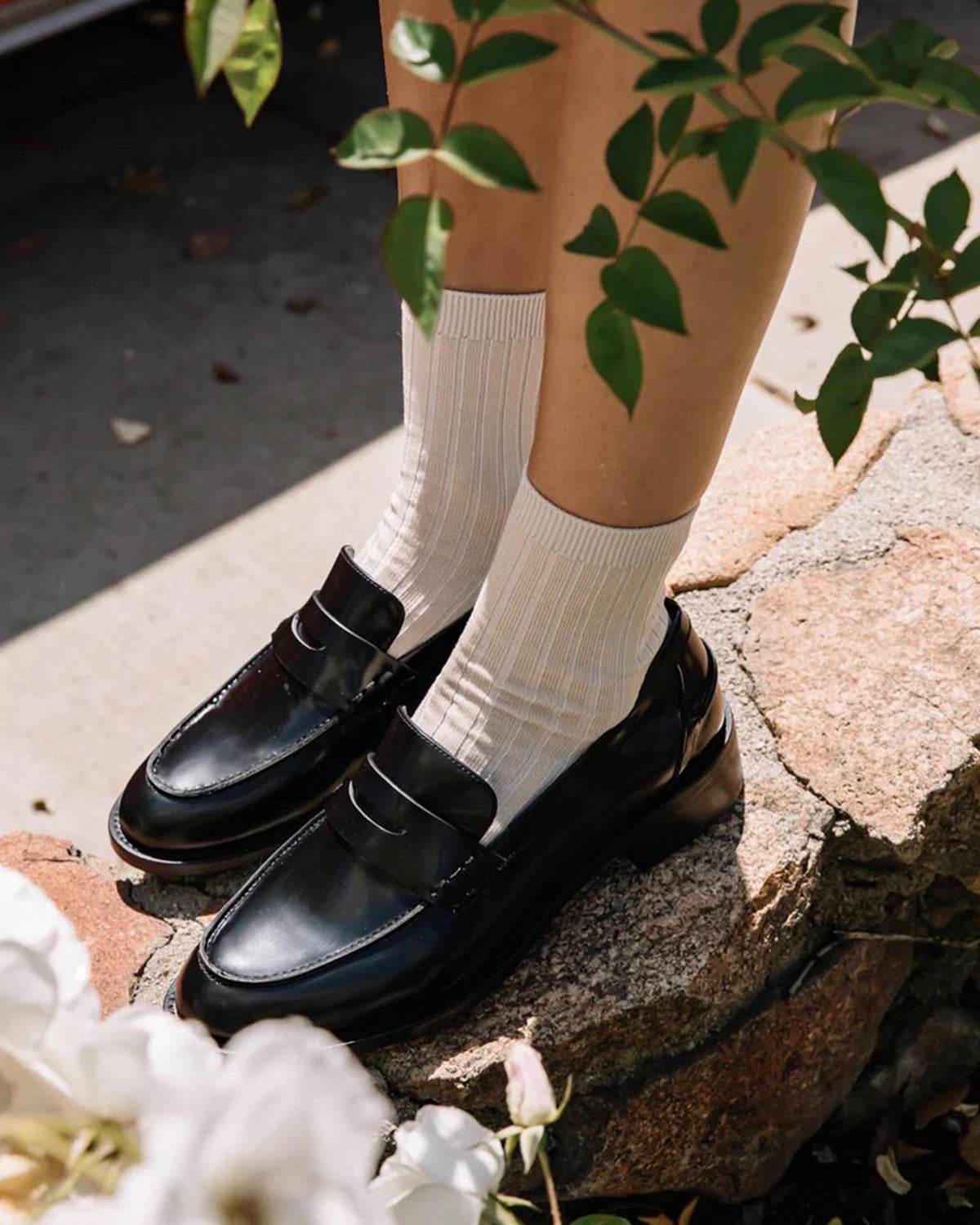 Her Socks - porcelain