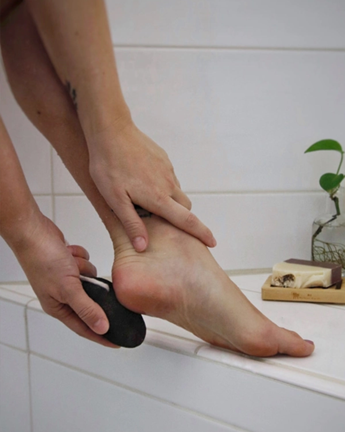 Lava Pumice Stone with Cotton String