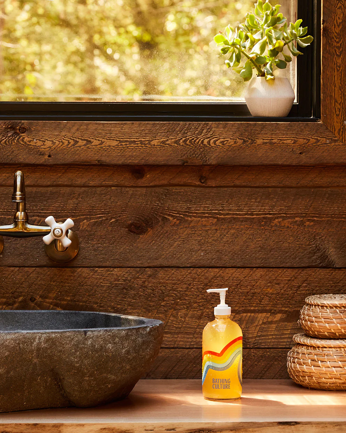 Mind and Body Wash Refillable Glass - 16oz