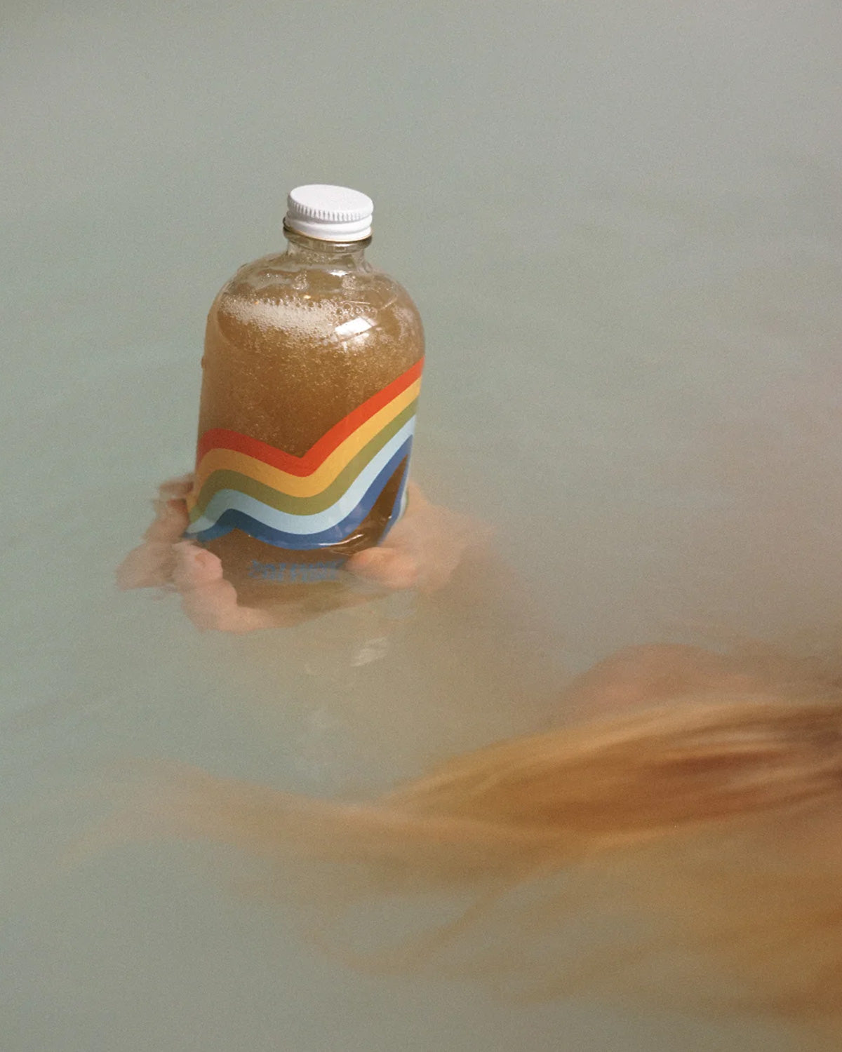 Mind and Body Wash Refillable Glass - 16oz