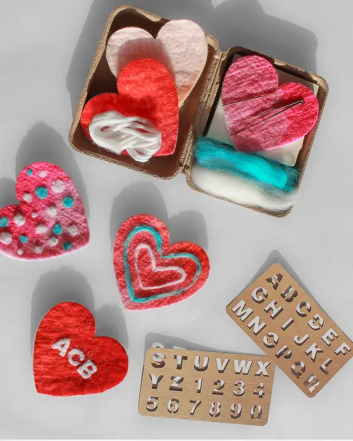 Mini Heart Felt Crafting Kit