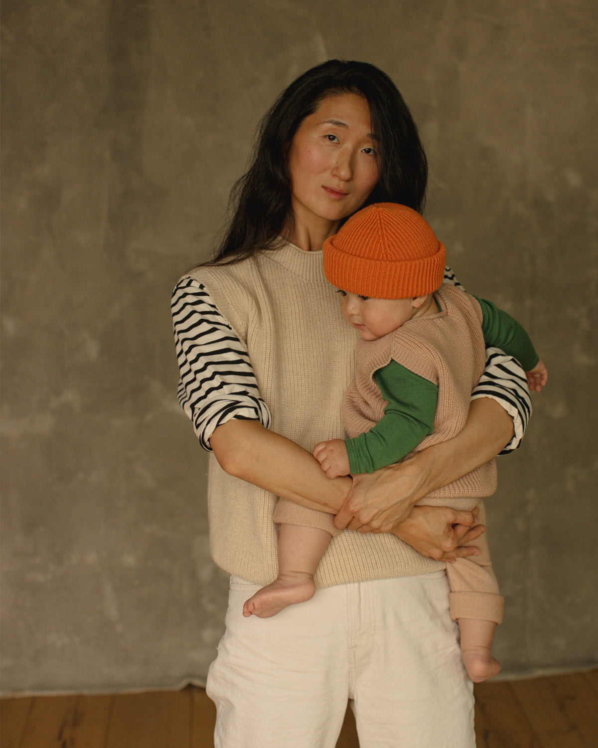 Pants Guido - Apricot <br>hvid