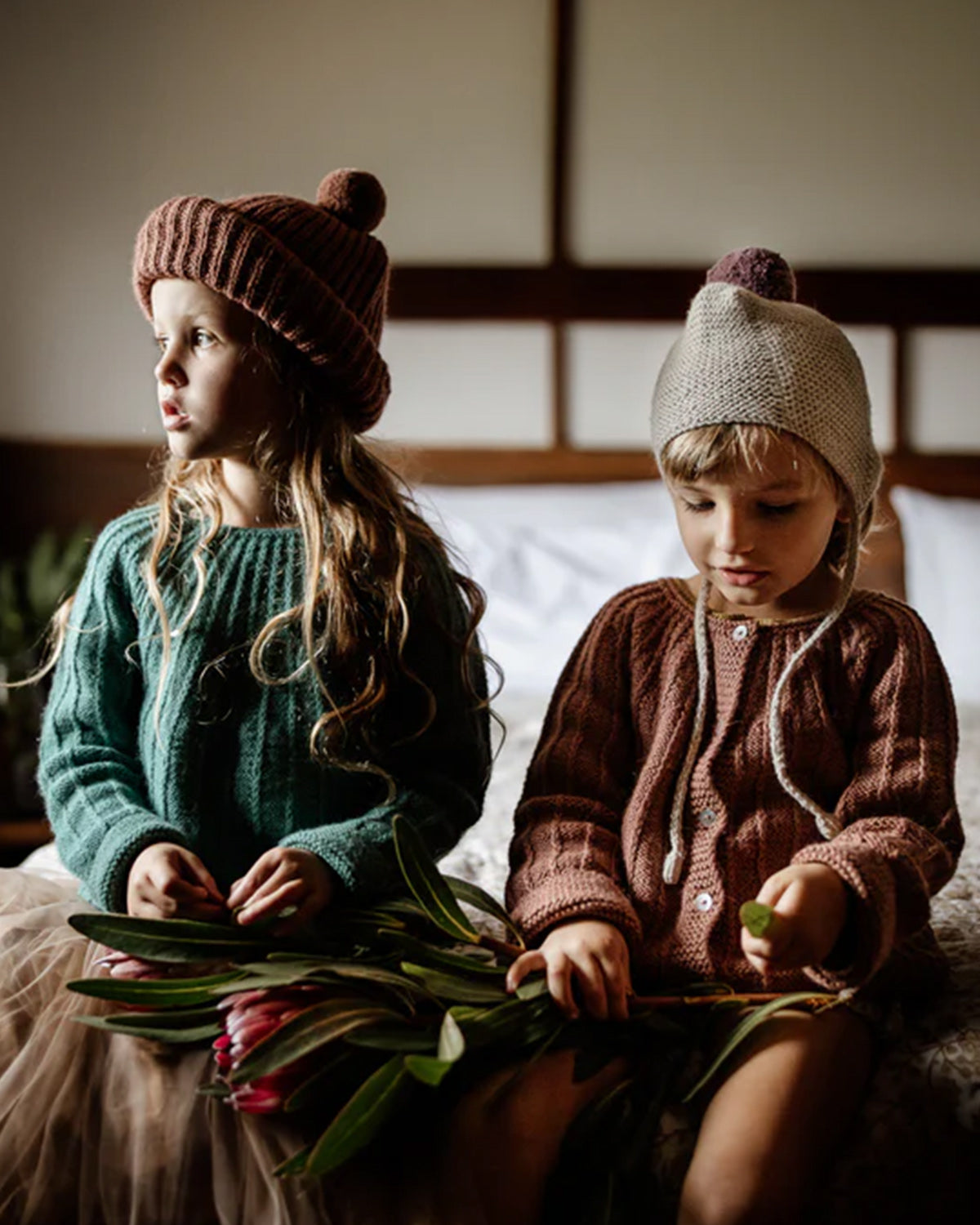 Alpaca Cardigan - clay
