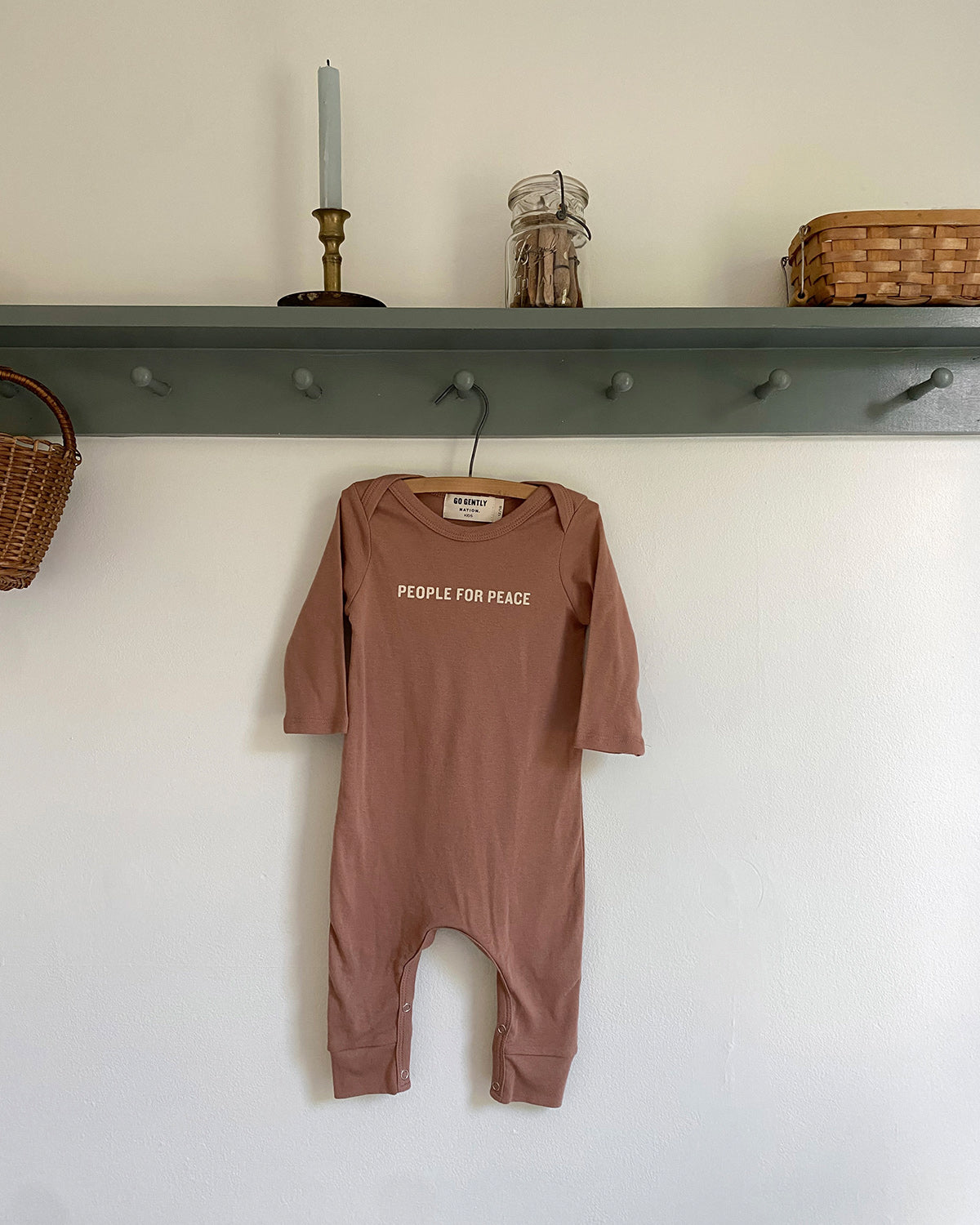 Rib Romper - People For Peace