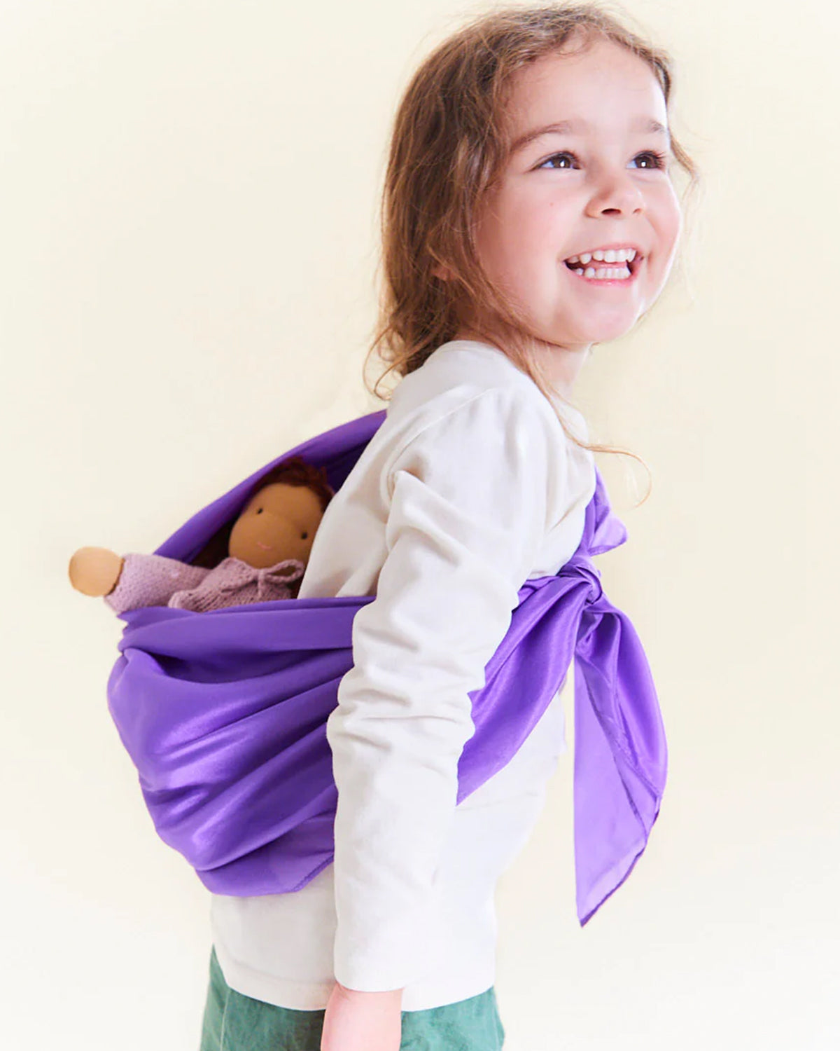 Solid Color Playsilks - peach