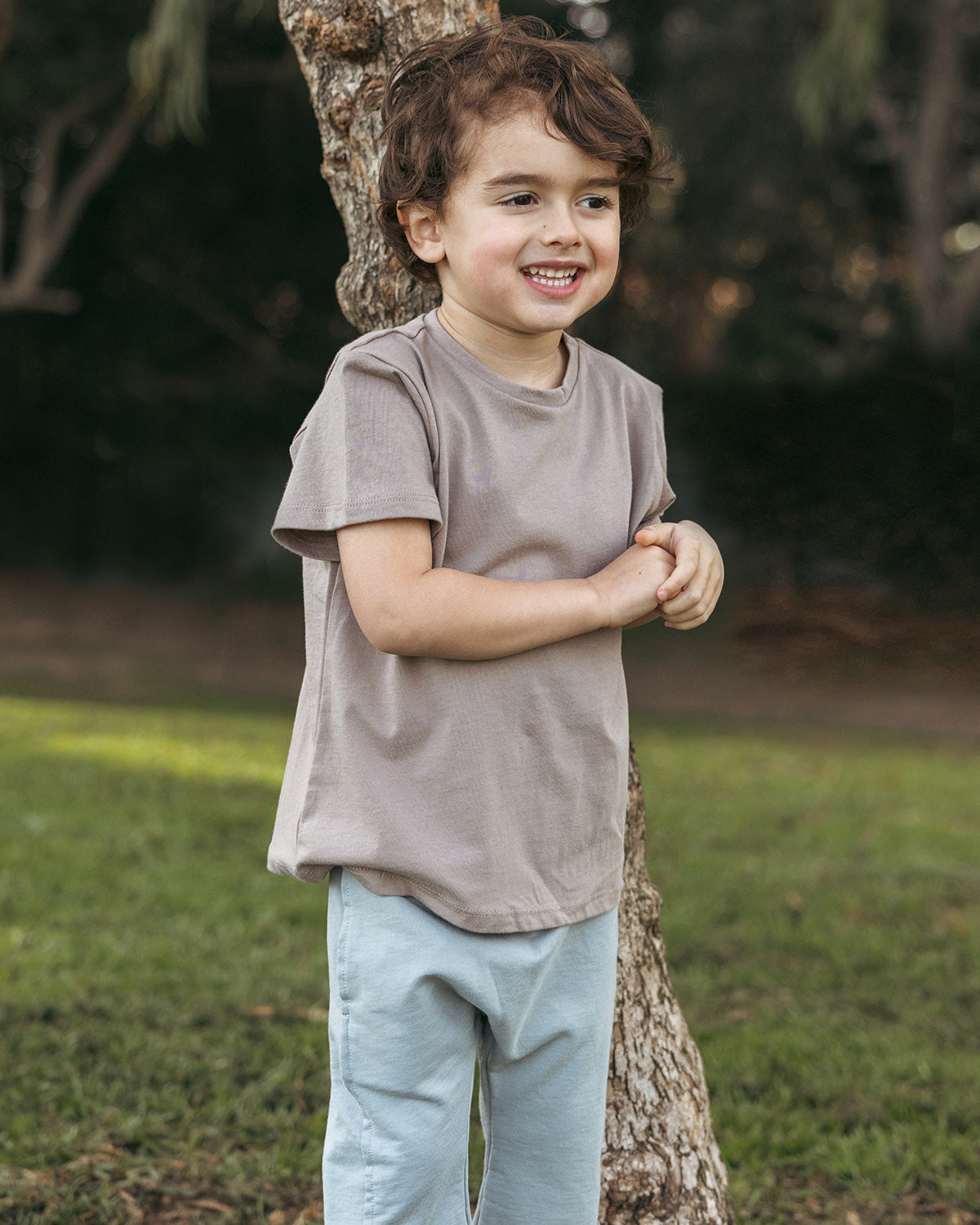 Baby Raw Seam Track Short