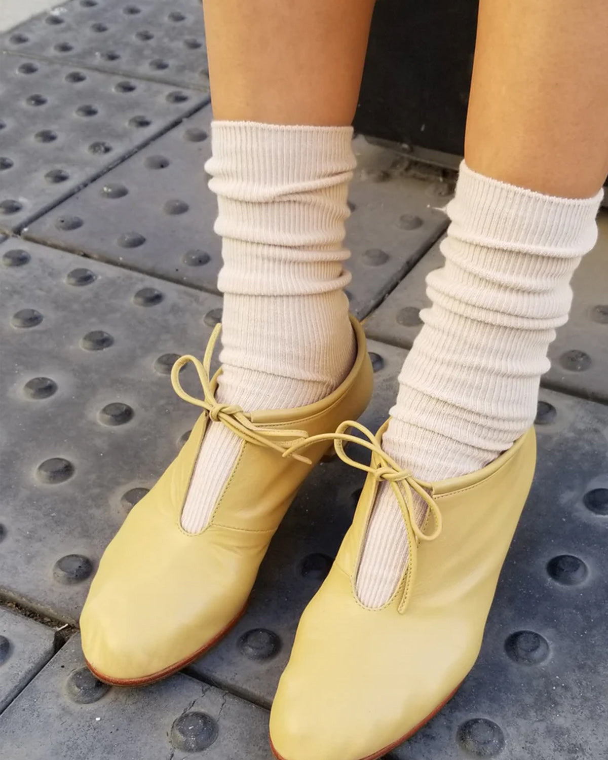 Trouser Socks - Eggnog