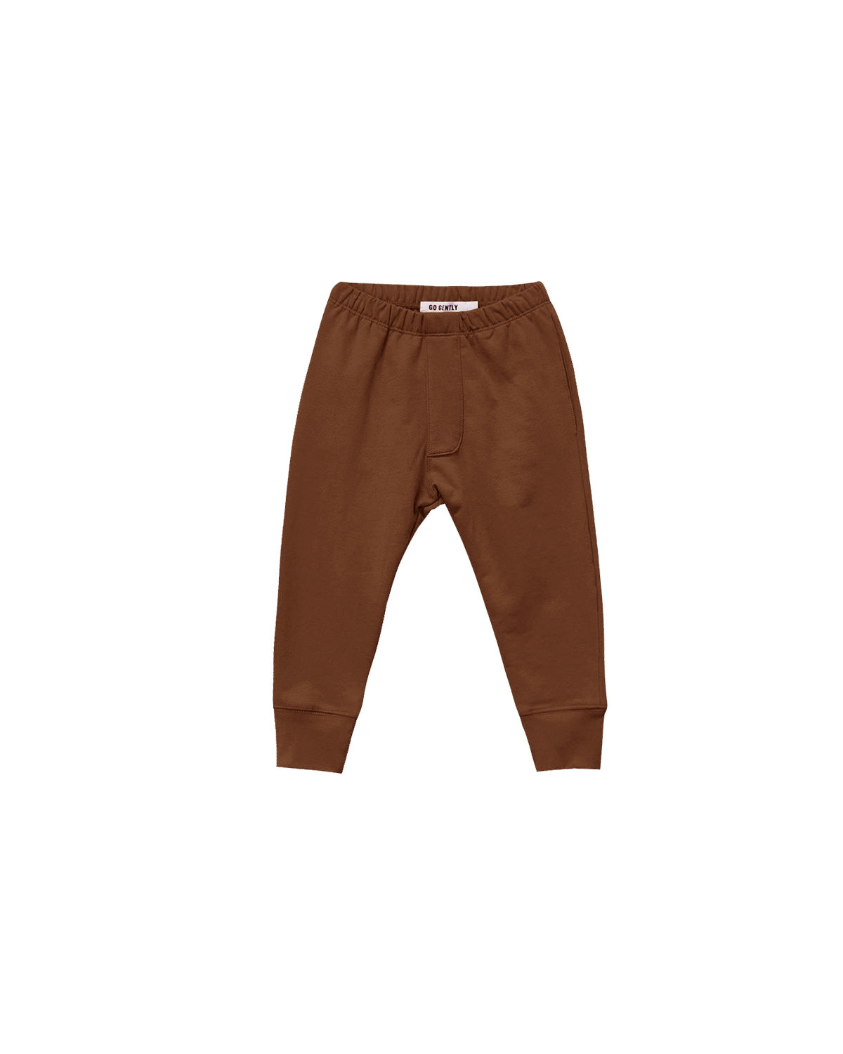 Brown pants on a white background