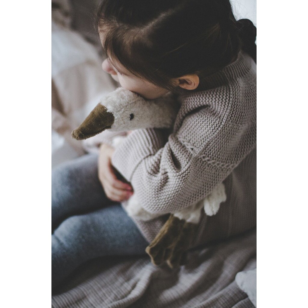 Cuddly Animal Goose - Small - White <br>Senger