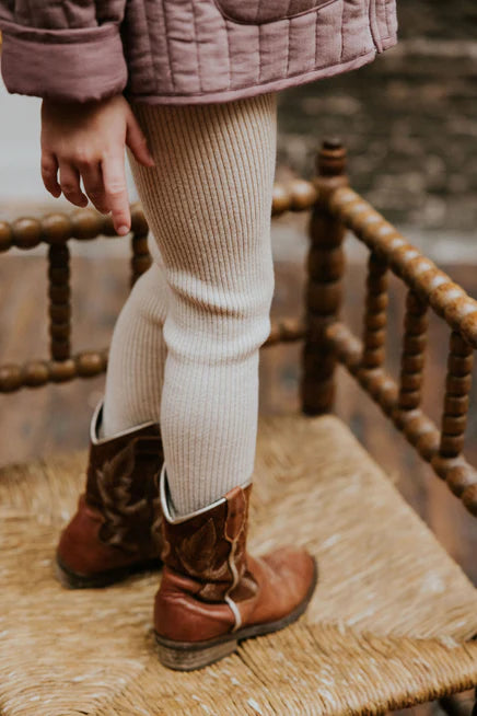 Knitted Legging - sand